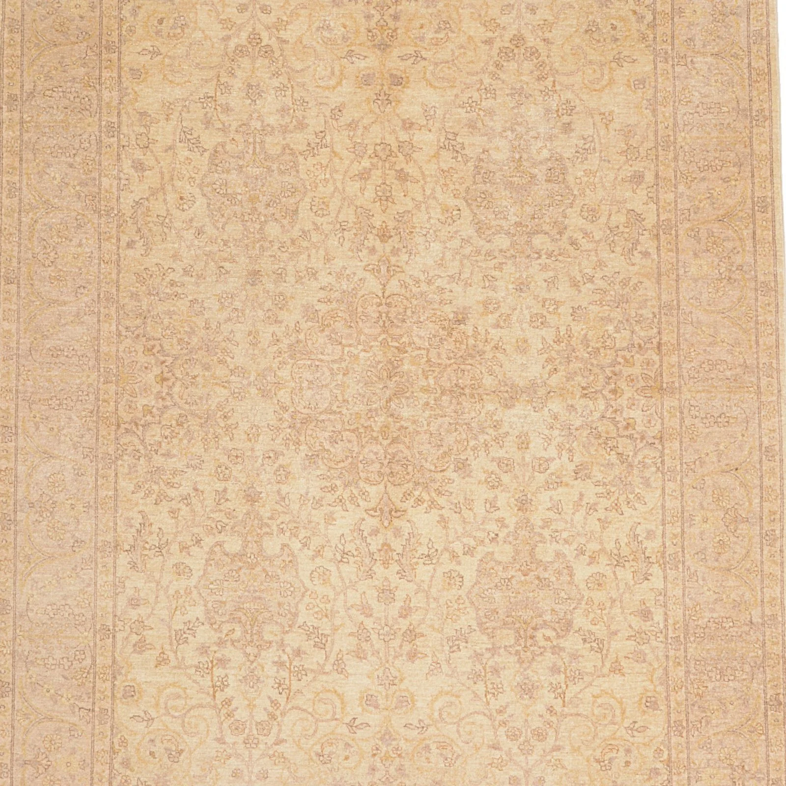 Hand-Knotted Ziegler Pakistani Rug, 167 × 240 cm, Wool - Image 6