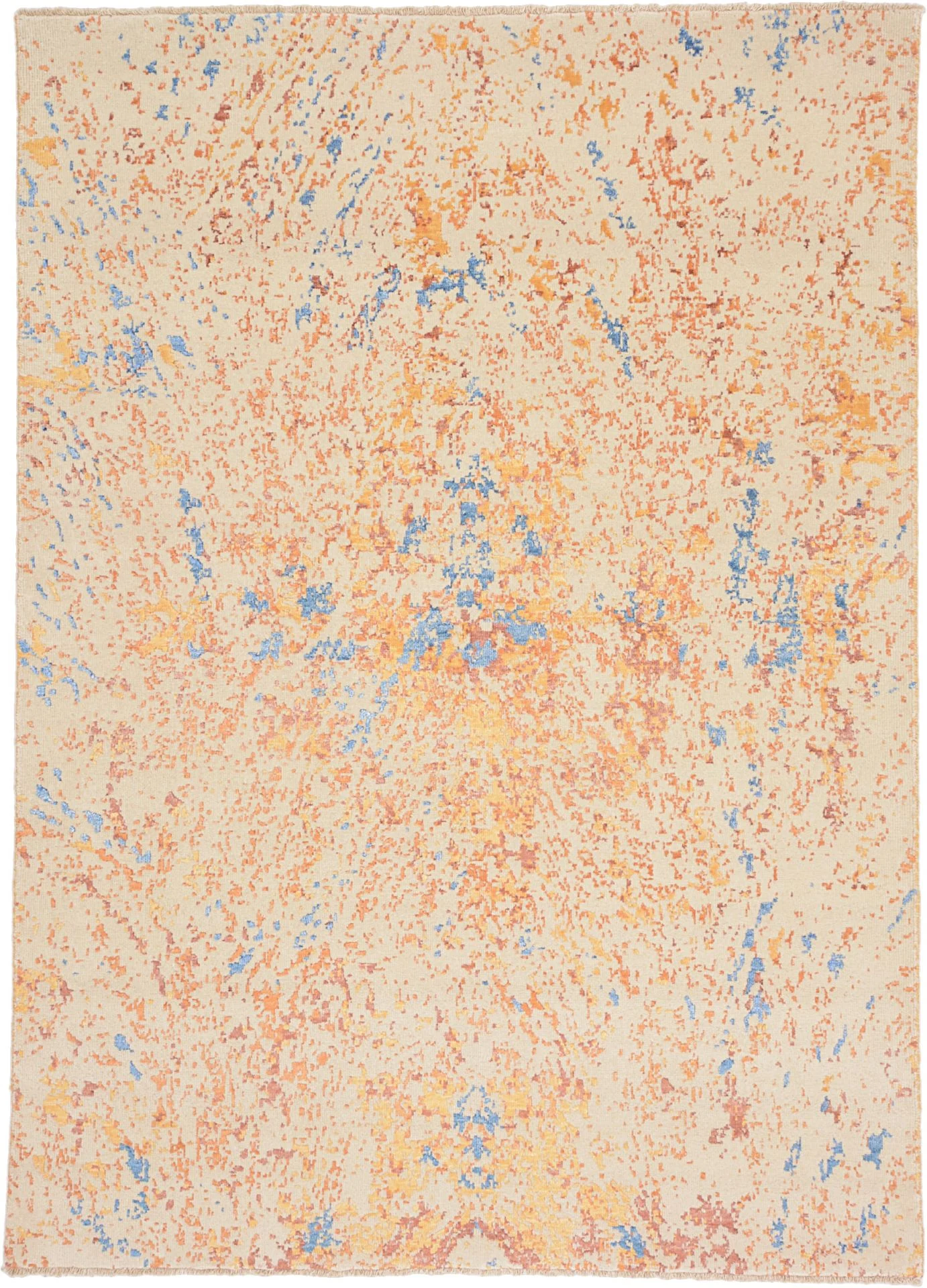 Indian Rug 170 × 239 cm in Wool, hand-knotted