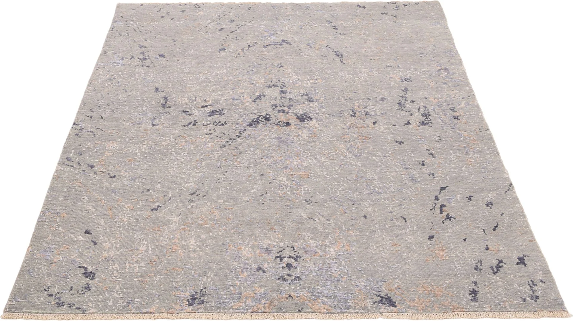 Alternative view of Hand-Knotted Indian Rug, 168 × 242 cm, Wool