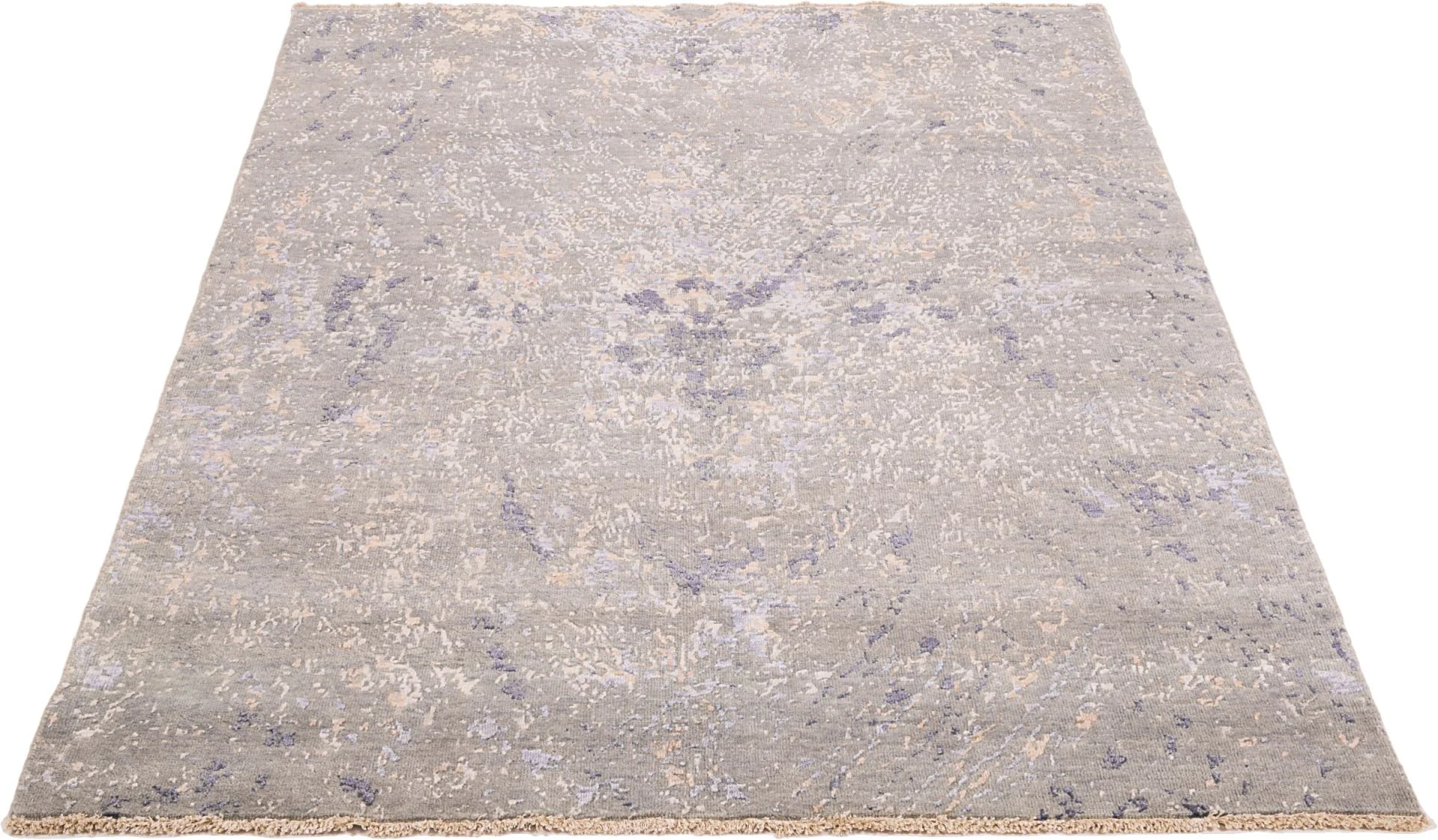 Hand-Knotted Indian Rug, 168 × 242 cm, Wool - Image 3