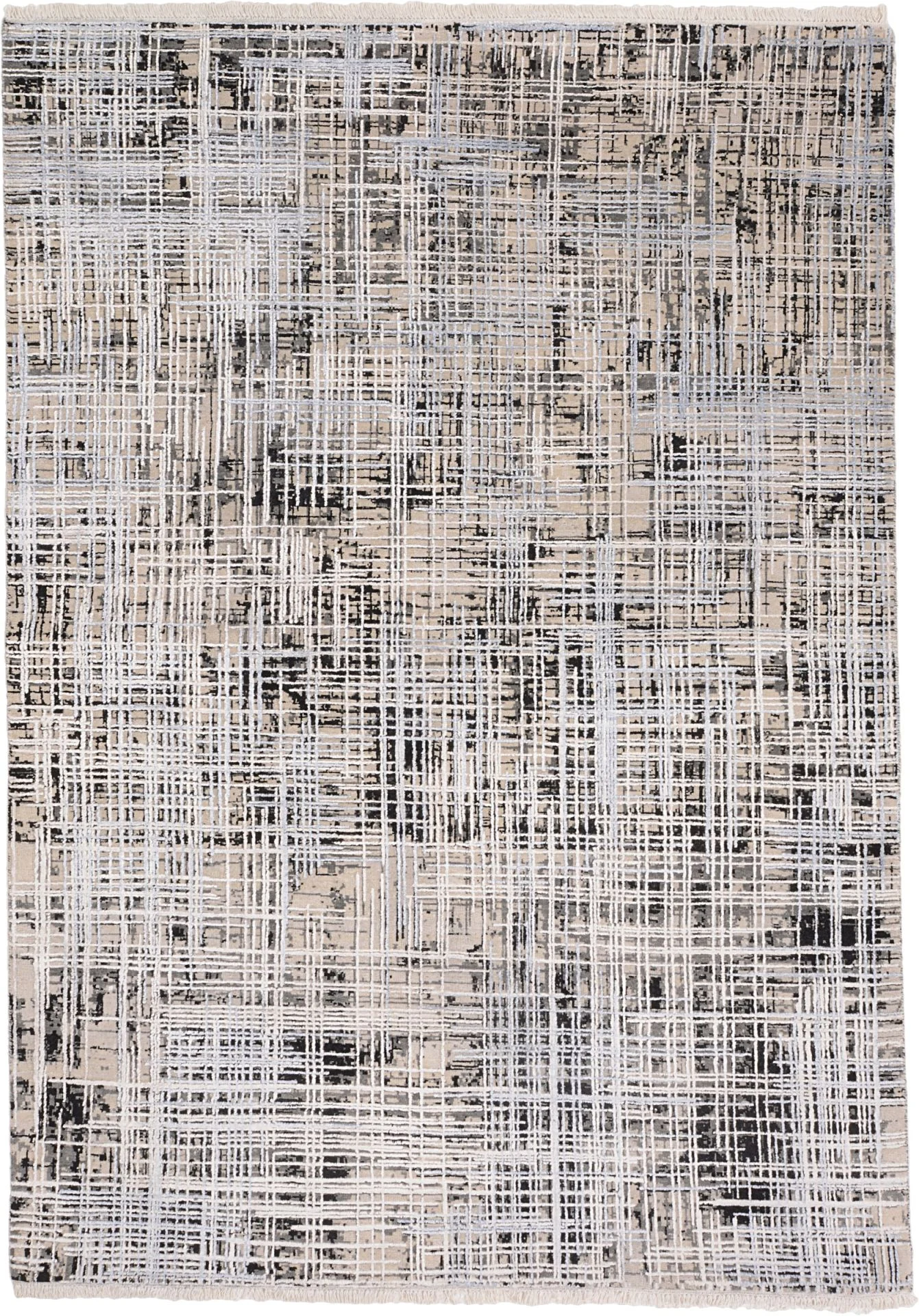 Wool Indian Rug 172 × 245 cm, hand-knotted