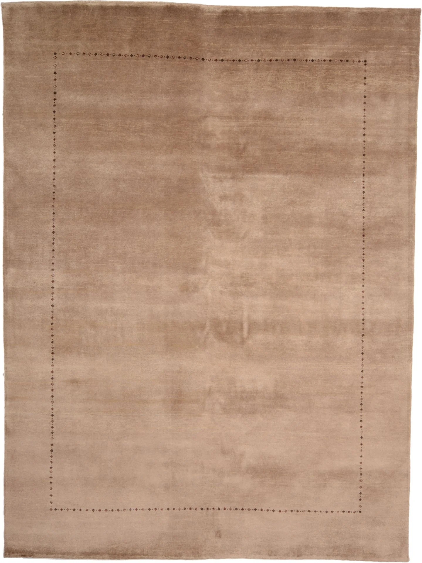 Hand-Knotted Loribaft Indian Rug, 173 × 233 cm, Wool