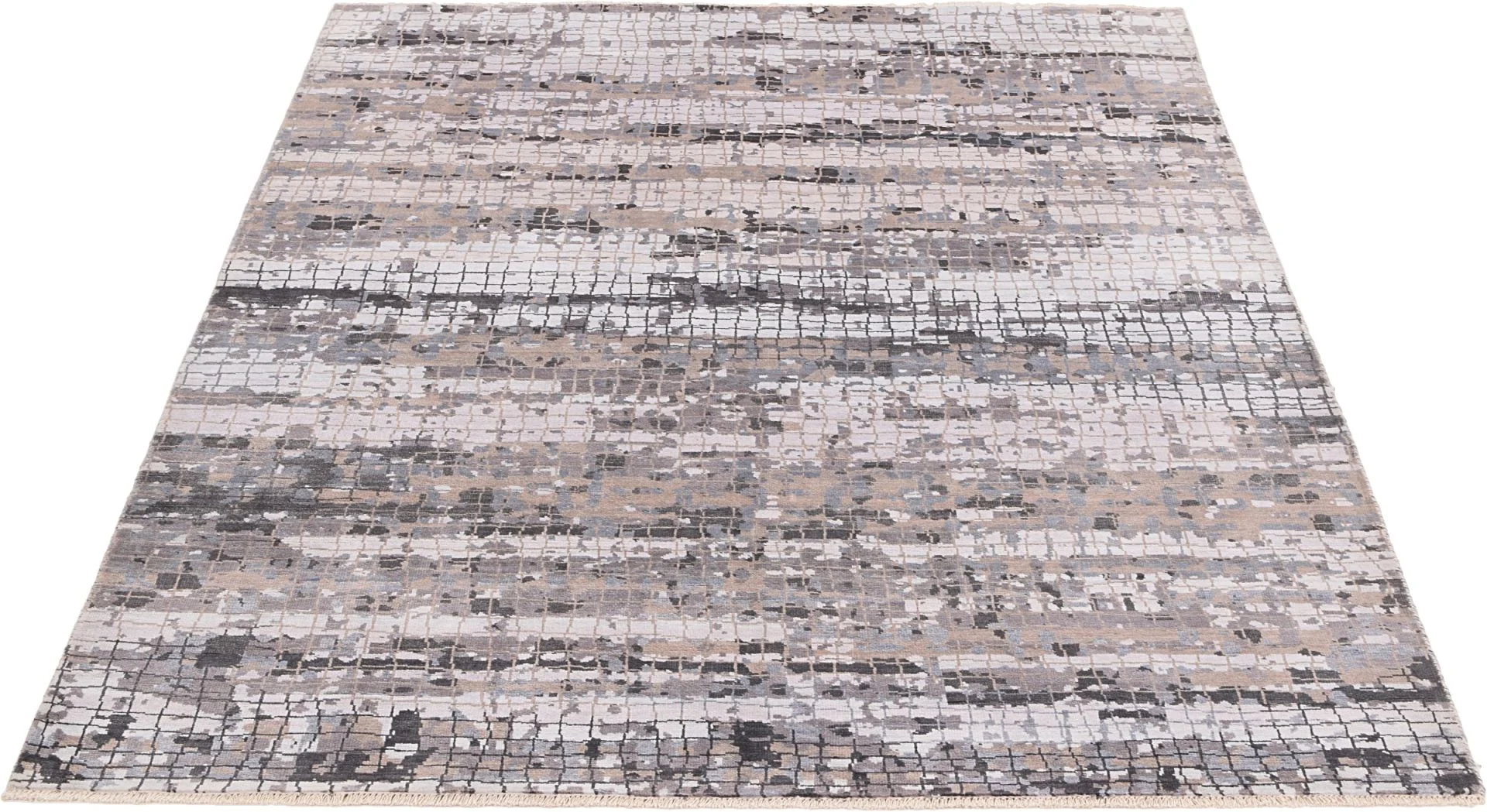 Alternative view of Wool Indian Rug 172 × 241 cm, hand-knotted