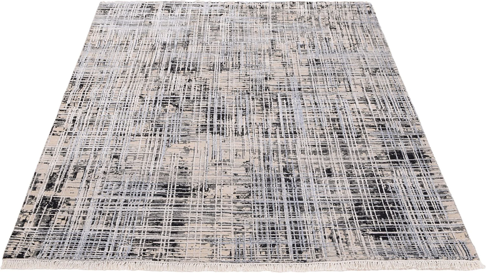 Alternative view of Wool Indian Rug 172 × 245 cm, hand-knotted