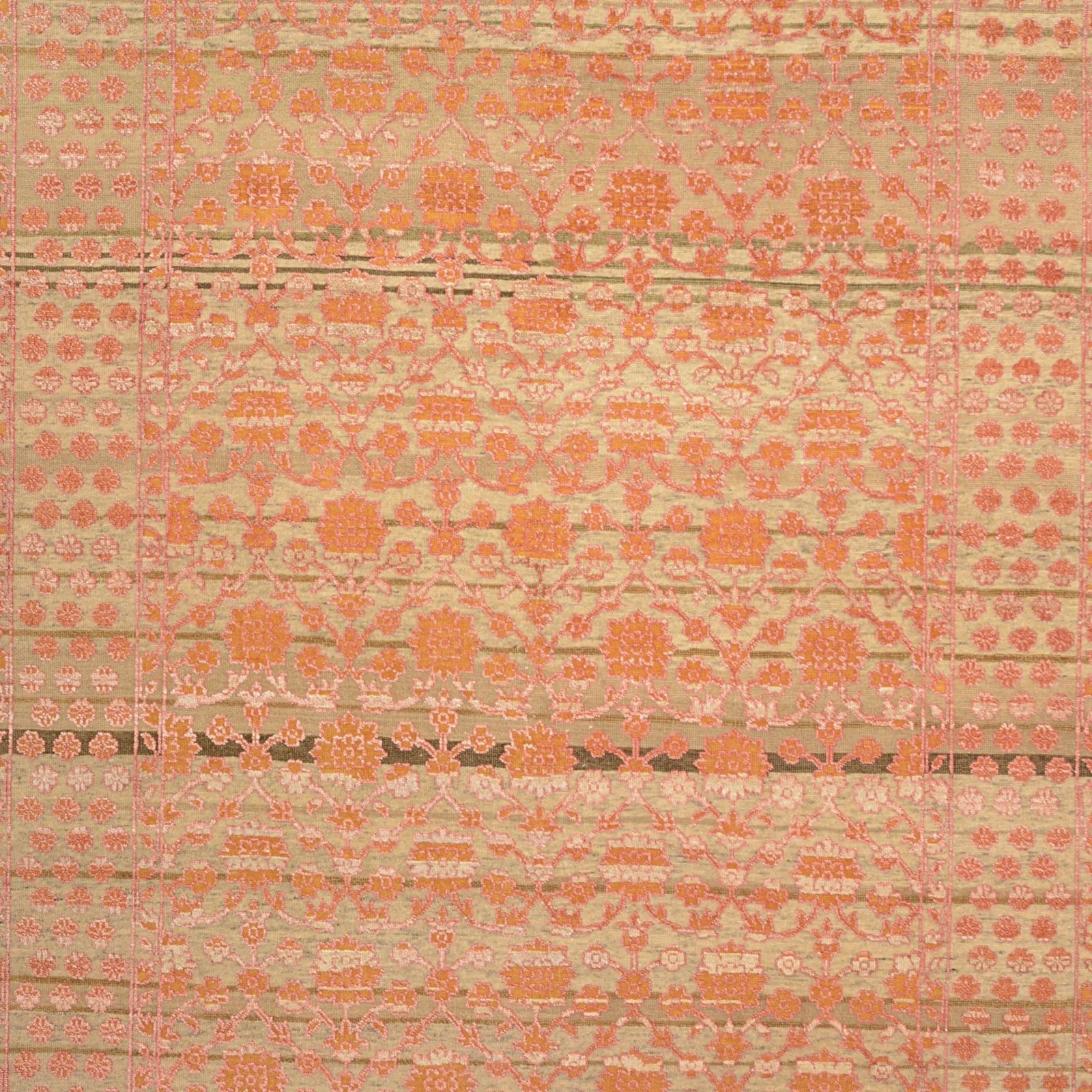 Hand-Knotted Indian Rug, 170 × 237 cm - Image 5