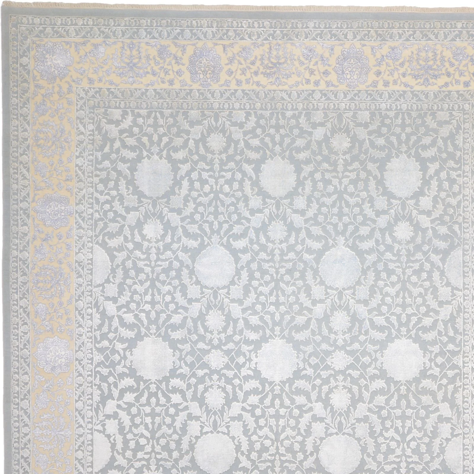 Tabriz Indian Rug 245 × 306 cm, hand-knotted - Image 5