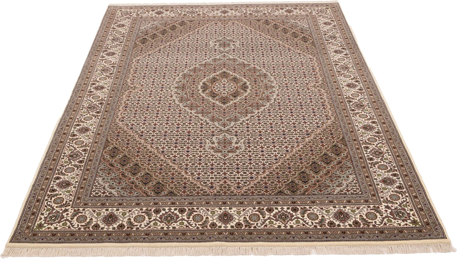 Alternative view of Tabriz Indian Rug 170 × 240 cm, hand-knotted