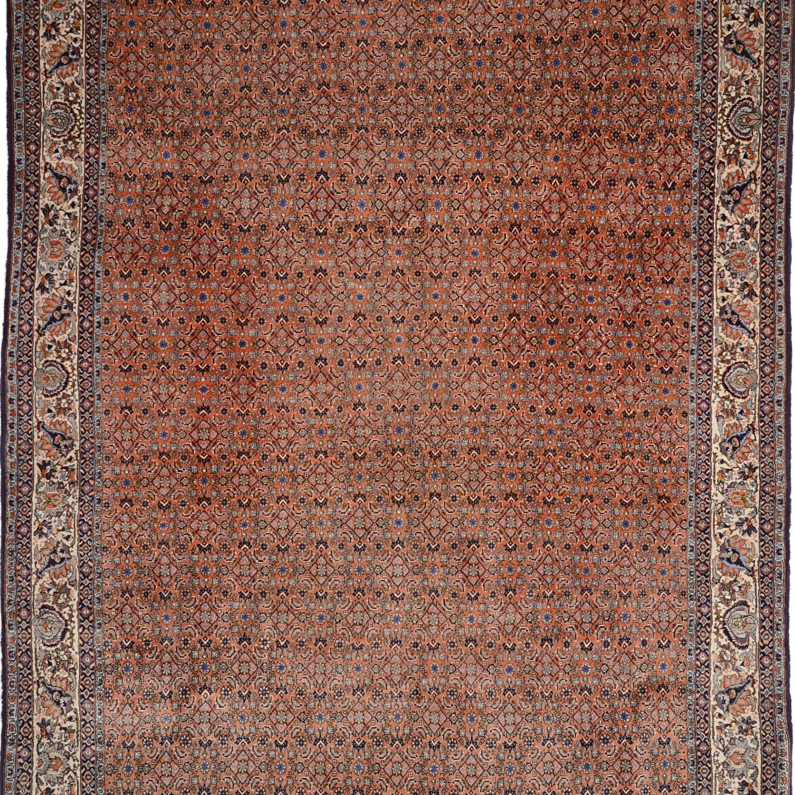 Alternative view of Bijar Persian Rug 204 × 295 cm in Wool, hand-knotted
