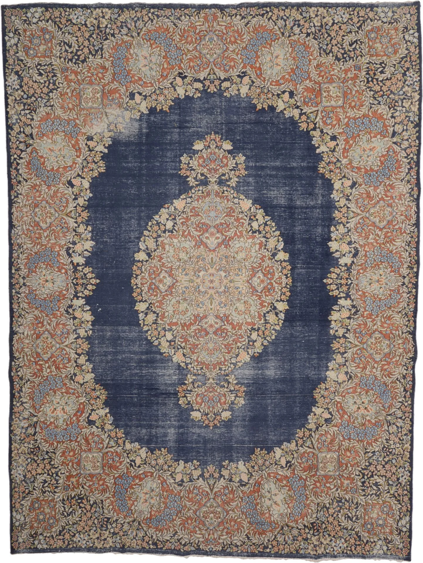 Hand-Knotted Pakistani Rug, 270 × 365 cm, Wool