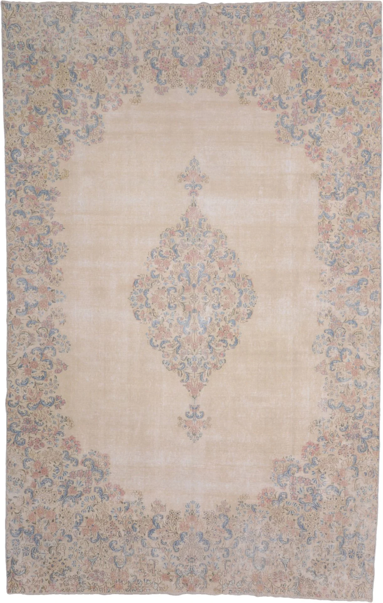 Pakistani Rug 394 × 253 cm in Wool, hand-knotted