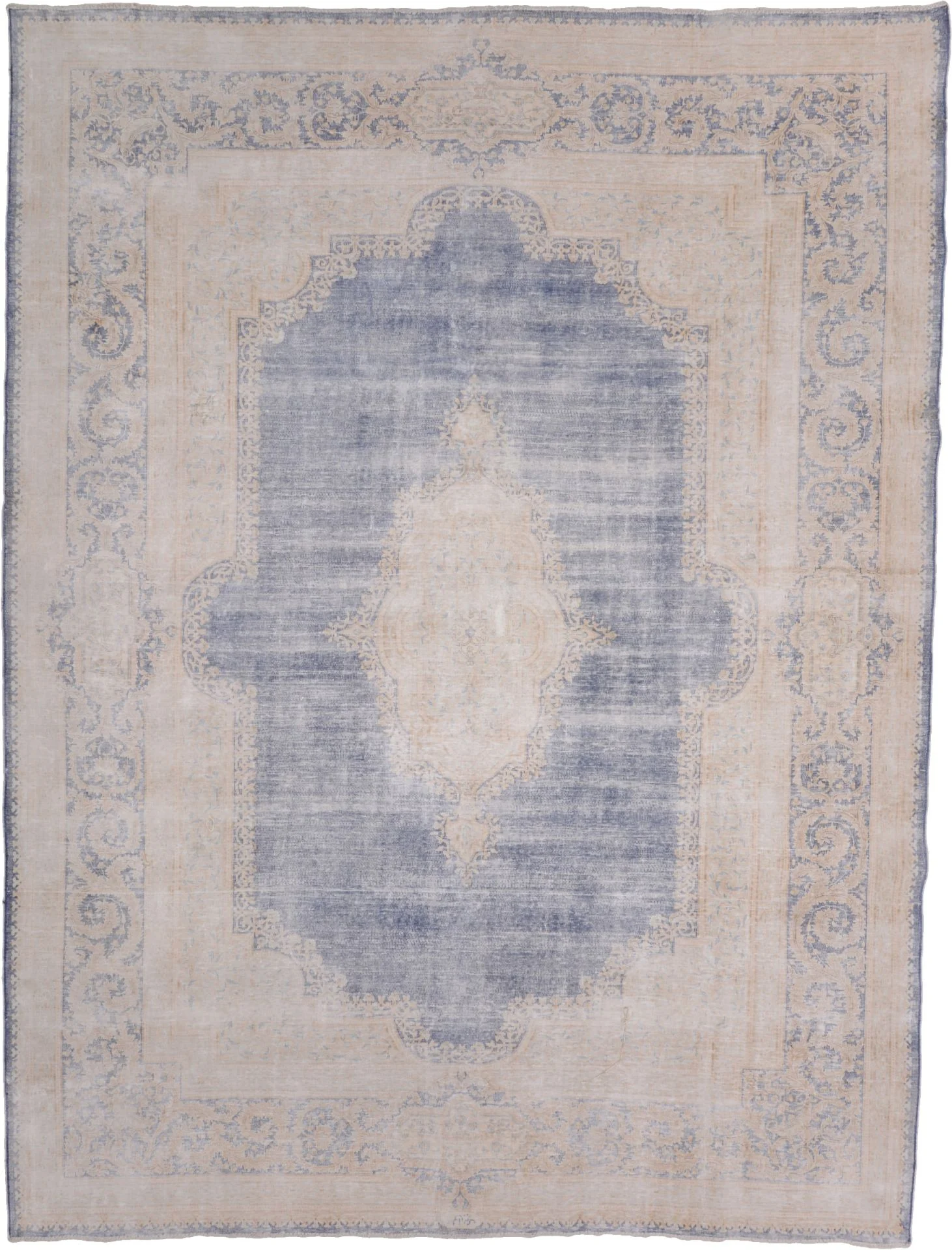 Hand-Knotted Pakistani Rug, 387 × 294 cm, Wool