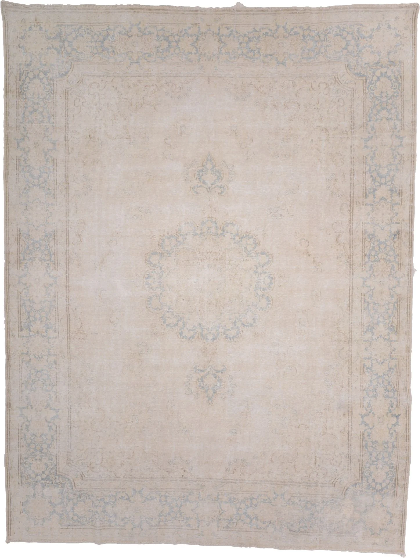Hand-Knotted Pakistani Rug, 392 × 301 cm, Wool