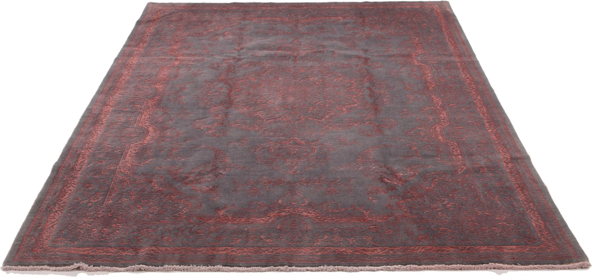 Alternative view of Wool Indian Rug 202 × 295 cm, hand-knotted