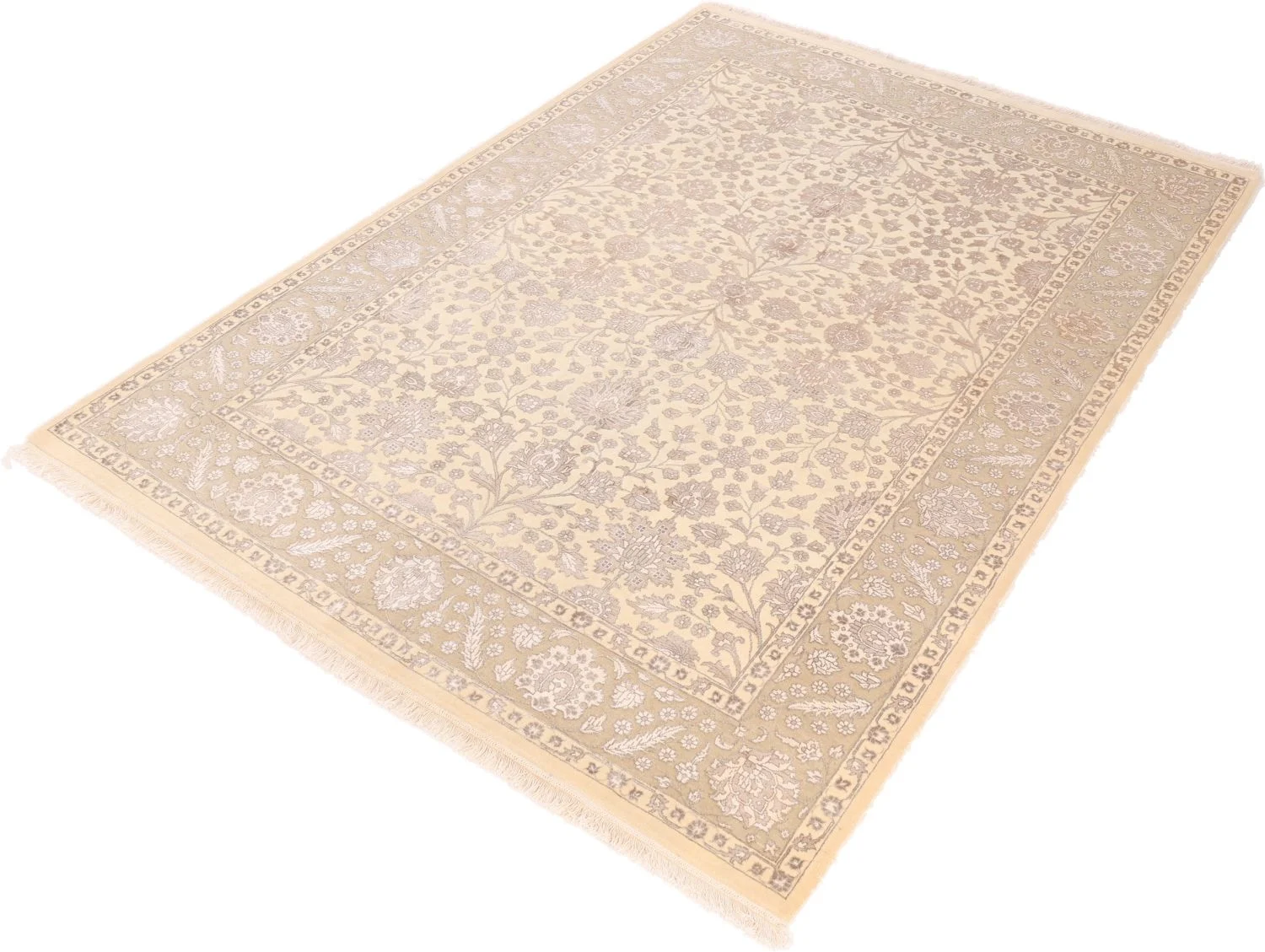 Hand-Knotted Indian Rug, 169 × 243 cm, Wool - Image 5