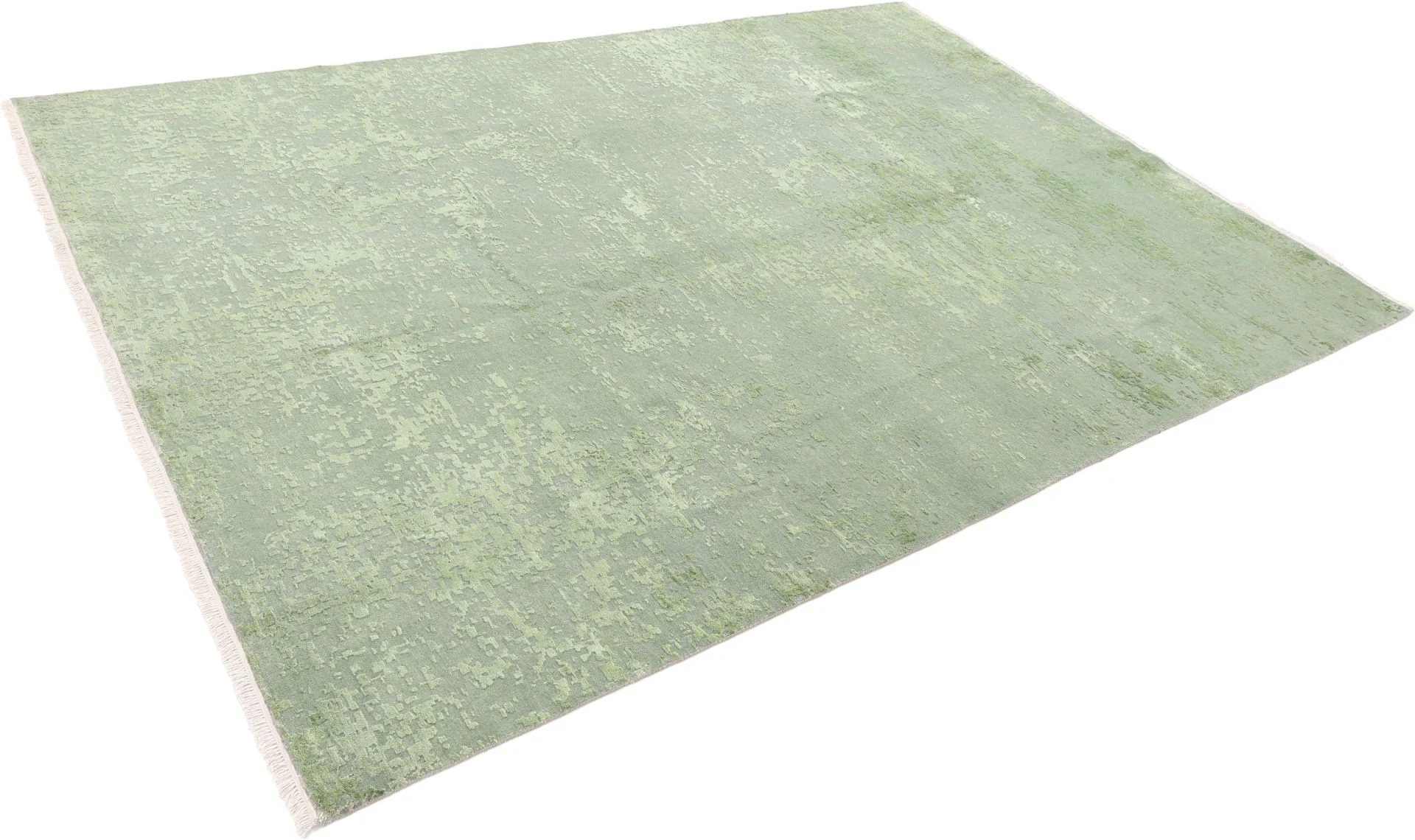 Alternative view of Indian Rug 247 × 346 cm in Wool & Silk, hand-knotted
