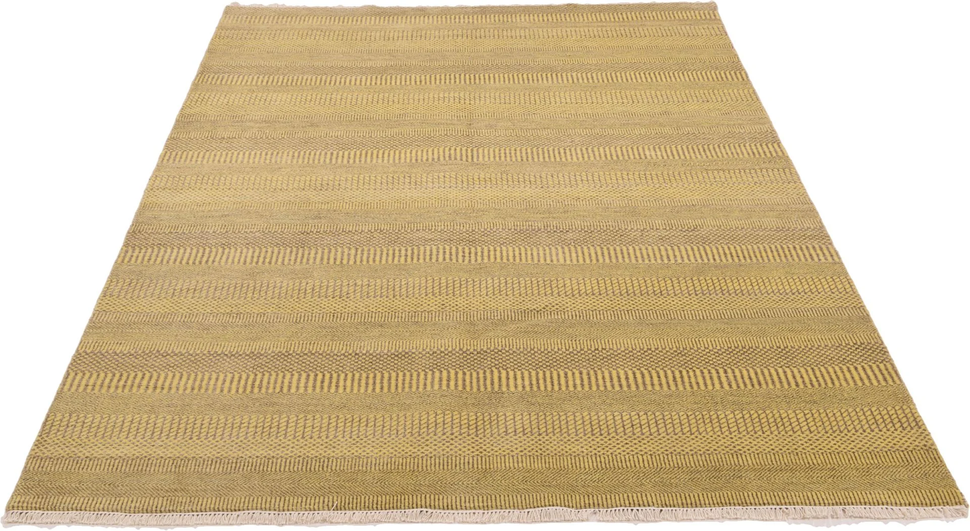 Alternative view of Hand-Knotted Indian Rug, 180 × 277 cm, Wool