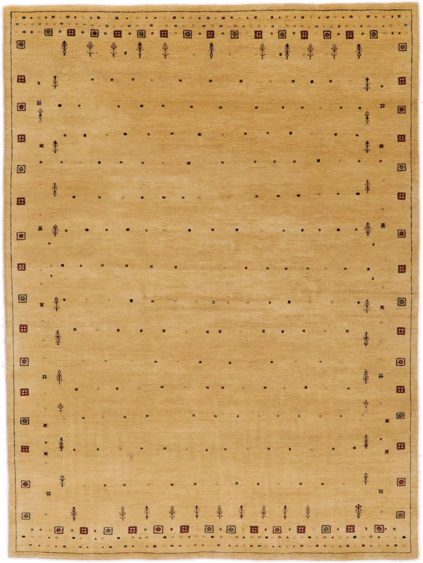 Loribaft Indian Rug 190 × 256 cm in Wool, hand-knotted
