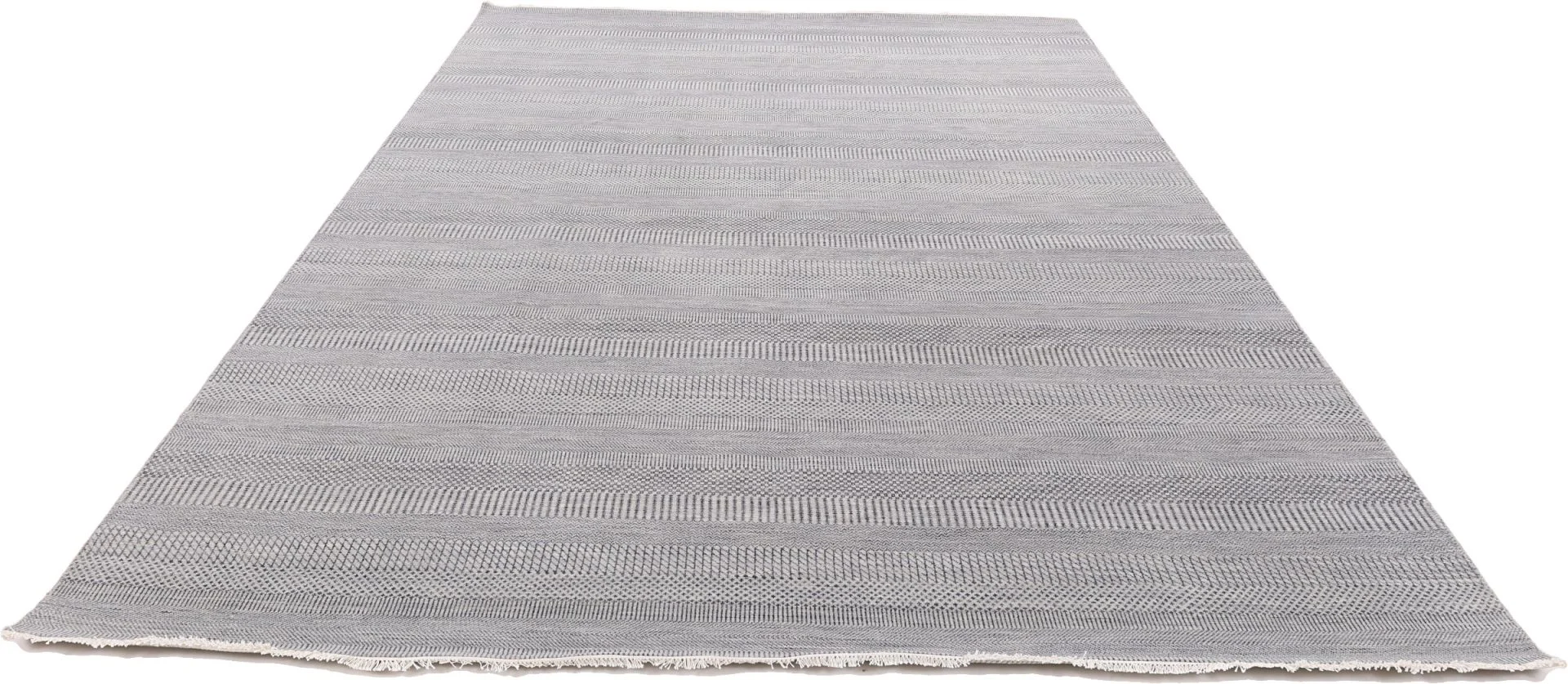 Alternative view of Wool & Silk Indian Rug 274 × 372 cm, hand-knotted