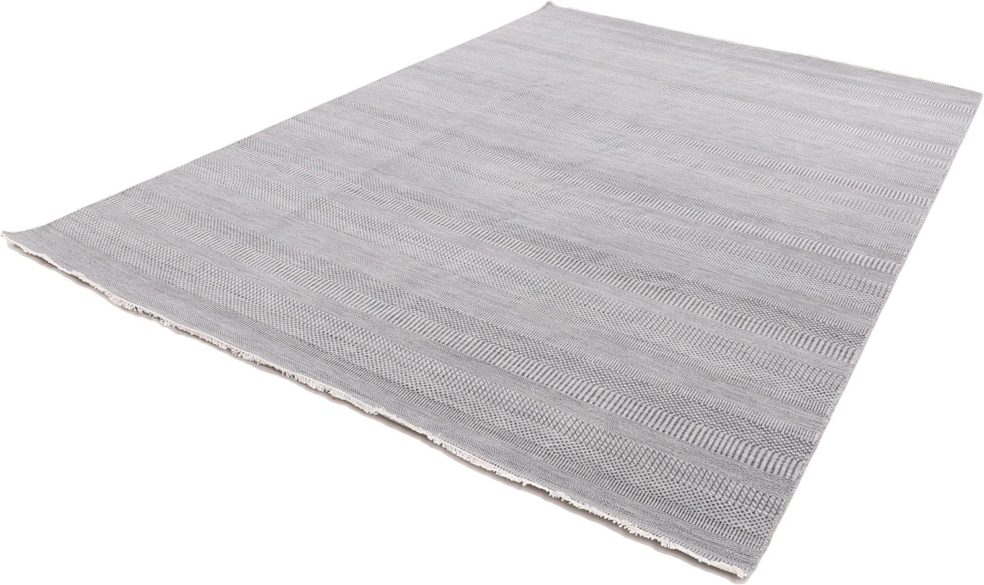 Wool & Silk Indian Rug 274 × 372 cm, hand-knotted - Image 5