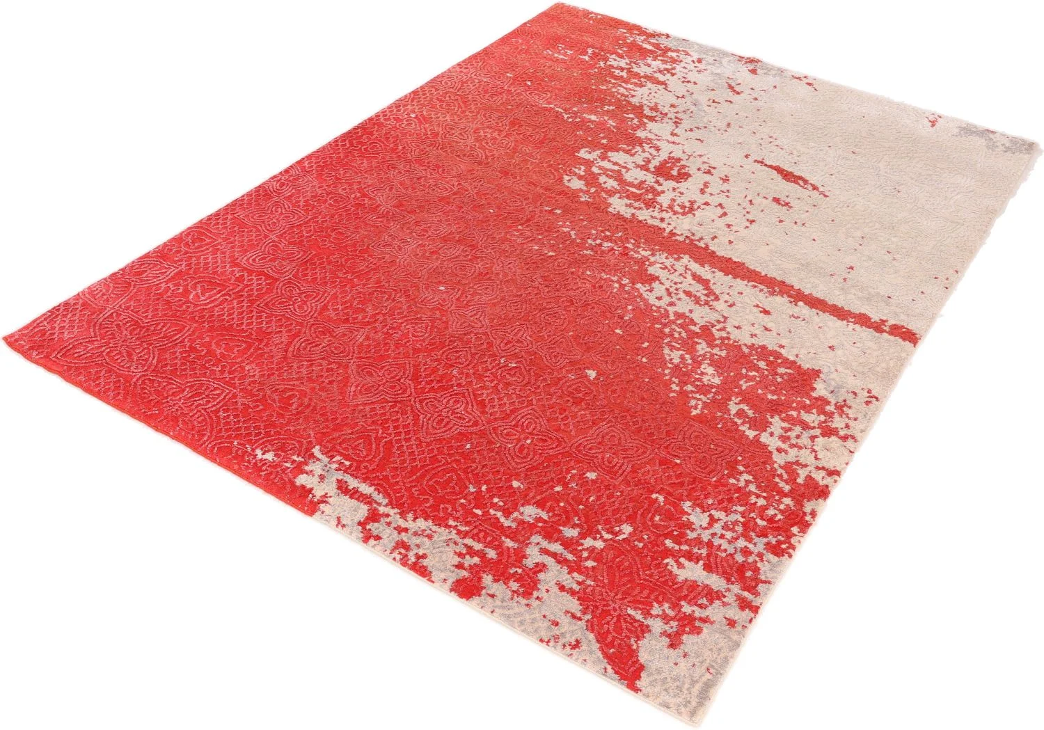 Indian Rug 167 × 244 cm in Wool & Silk, hand-knotted - Image 5