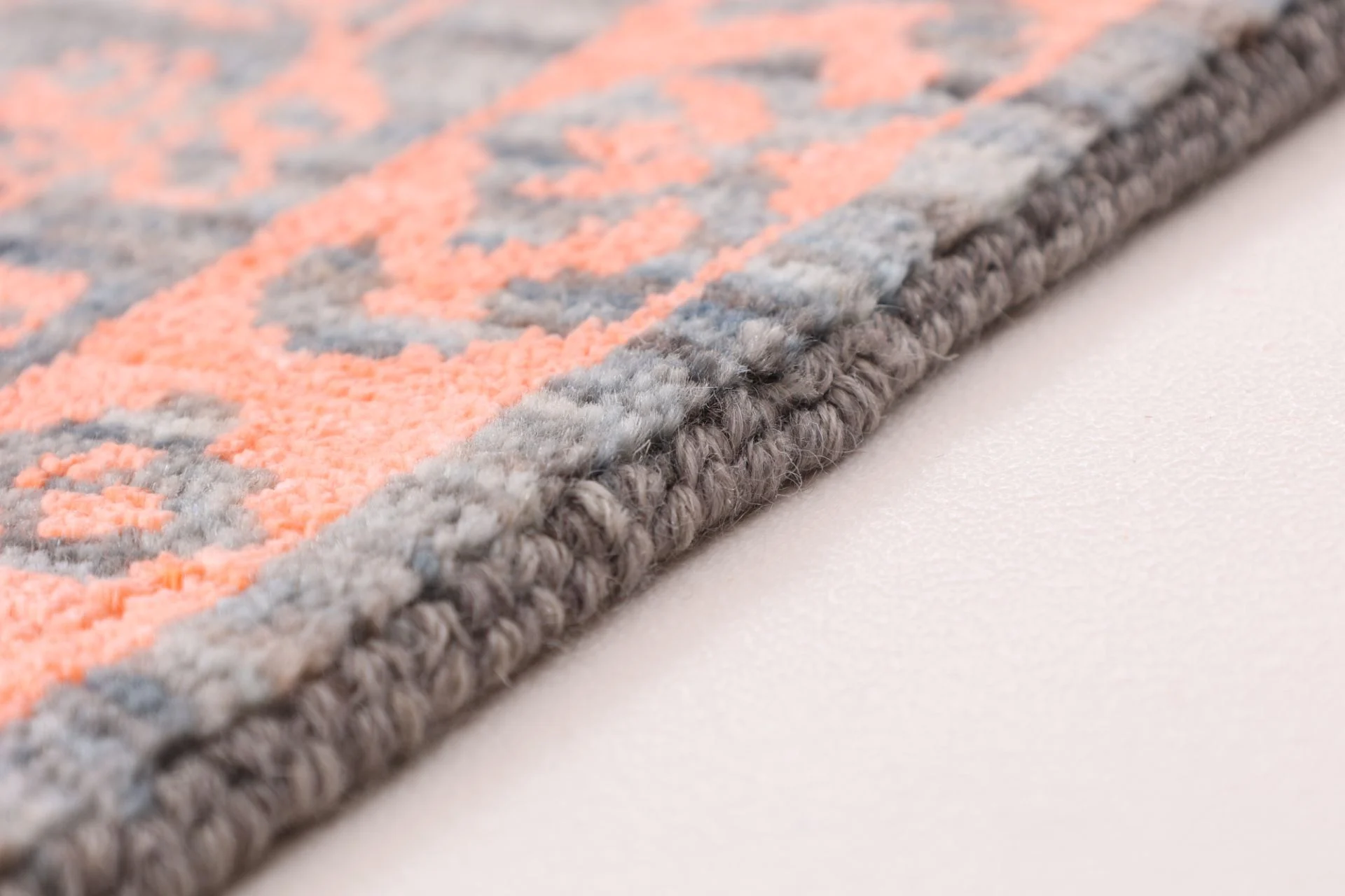 Wool & Silk Indian Rug 185 × 280 cm, hand-knotted - Image 6