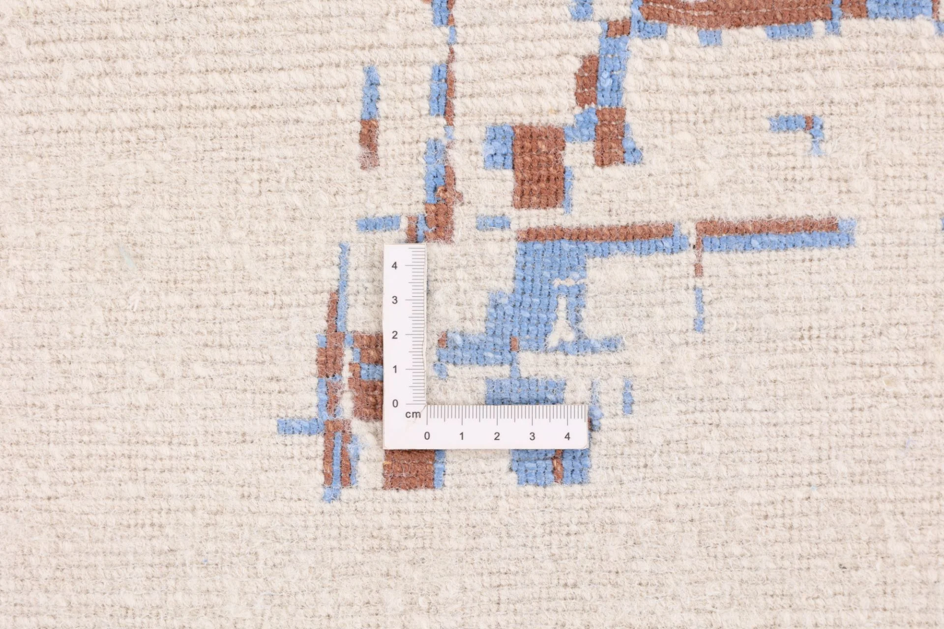 Wool & Silk Indian Rug 248 × 301 cm, hand-knotted - Image 9