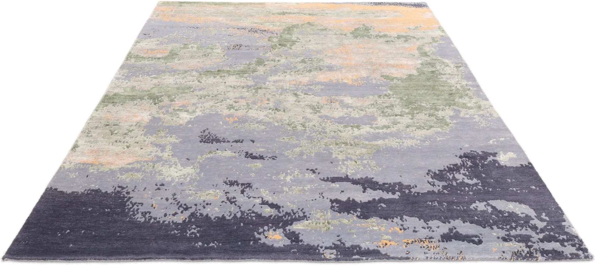 Alternative view of Indian Rug 308 × 240 cm in Wool & Silk, hand-knotted