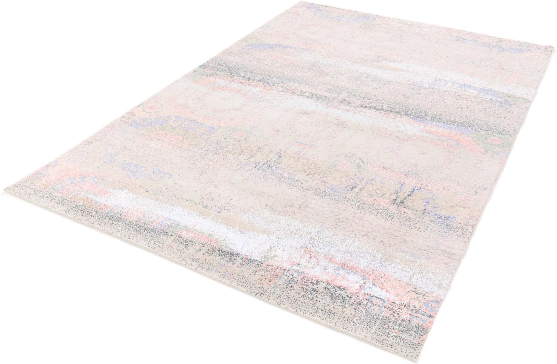 Wool & Silk Indian Rug 297 × 203 cm, hand-knotted - Image 4