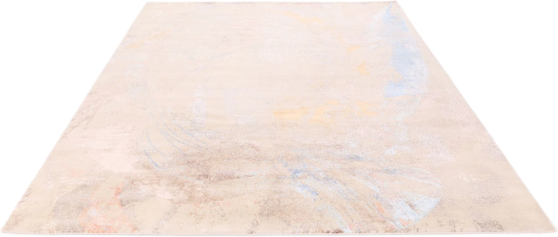 Wool & Silk Indian Rug 305 × 247 cm, hand-knotted - Image 3