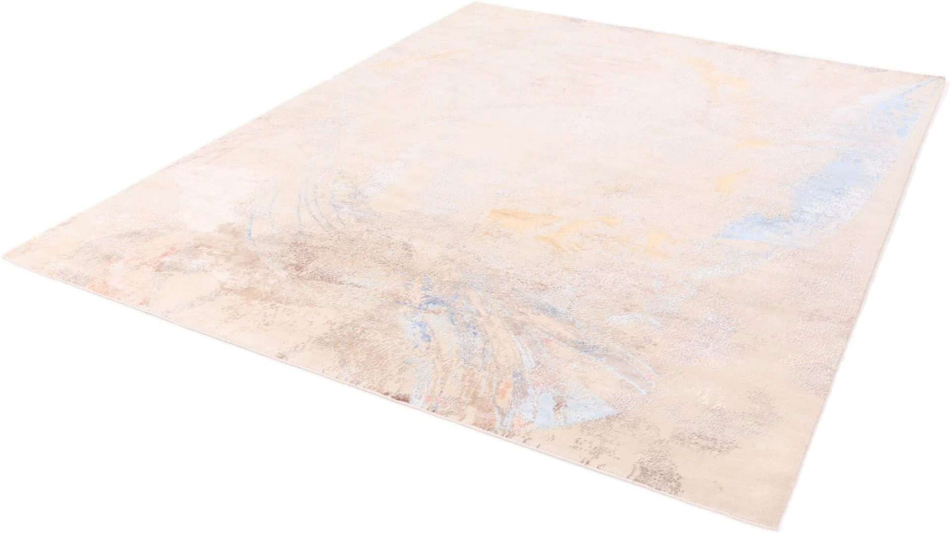 Wool & Silk Indian Rug 305 × 247 cm, hand-knotted - Image 4