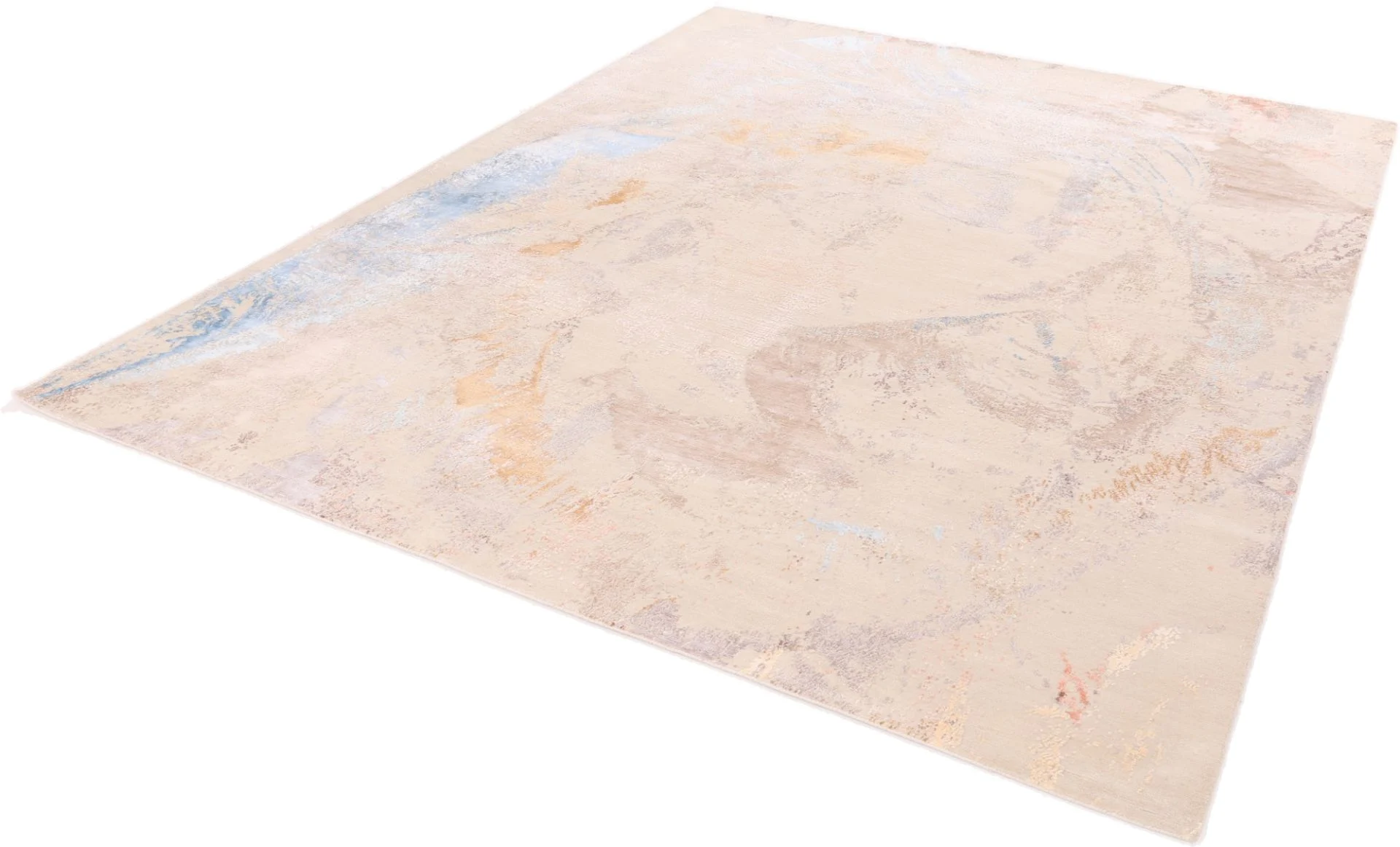 Wool & Silk Indian Rug 305 × 247 cm, hand-knotted - Image 5