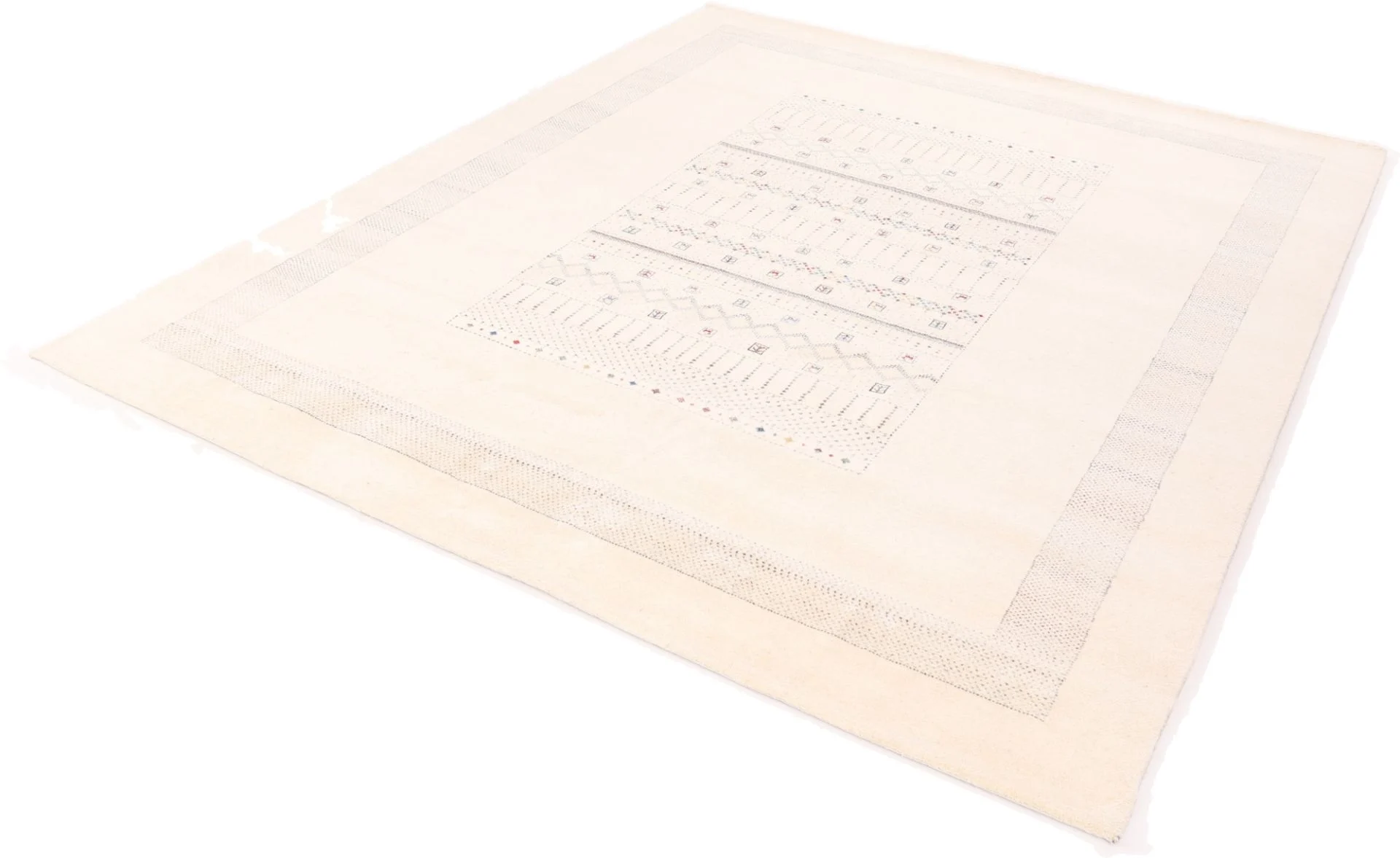 Loribaft Indian Rug 296 × 245 cm in Wool & Silk, hand-knotted - Image 4