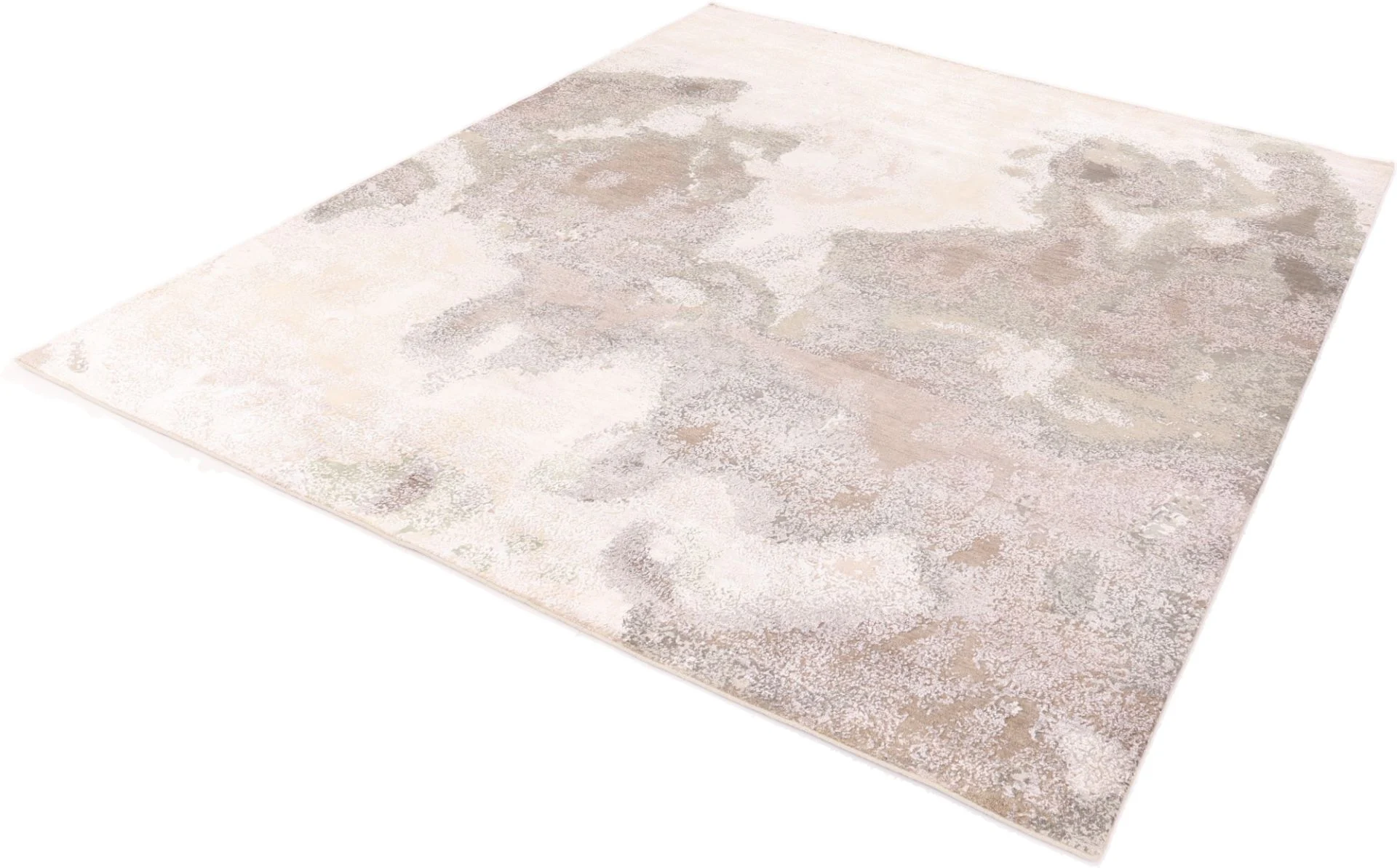 Wool & Silk Indian Rug 304 × 251 cm, hand-knotted - Image 4