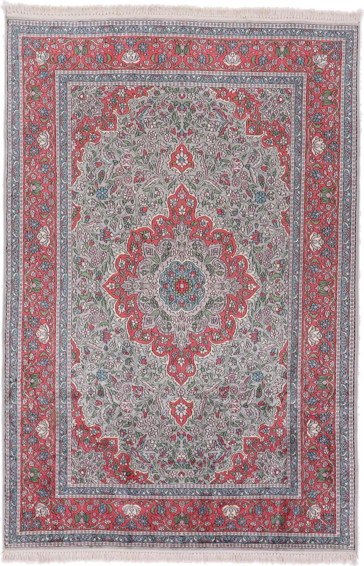 Indian Rug 274 × 182 cm in Wool, hand-knotted