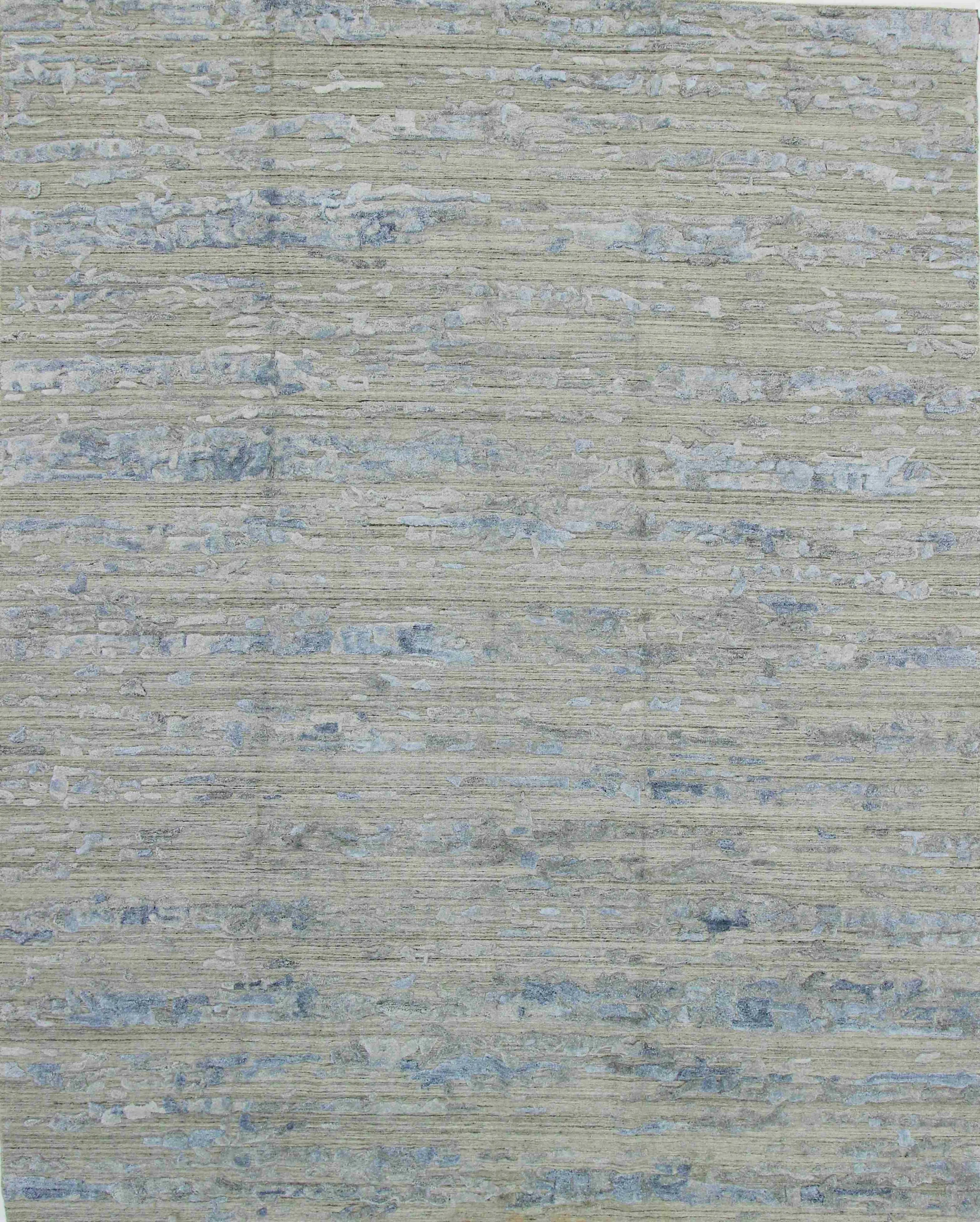 Hand-Knotted Indian Rug, 312 × 250 cm, Wool & Silk