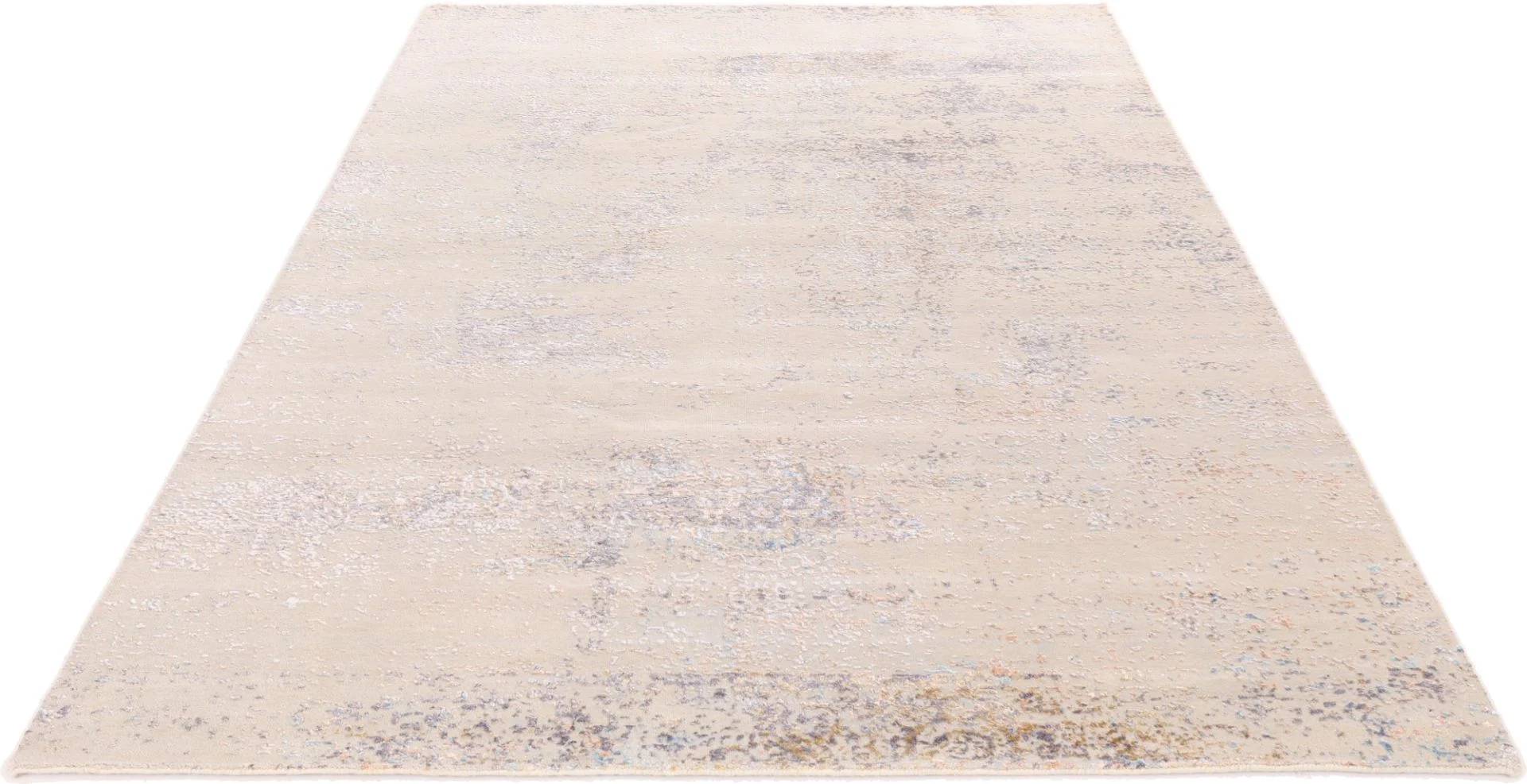 Alternative view of Hand-Knotted Indian Rug, 307 × 208 cm, Wool & Silk