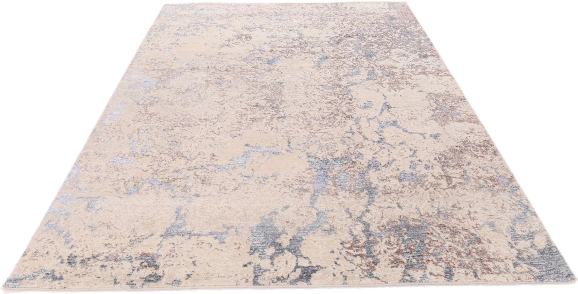 Alternative view of Hand-Knotted Indian Rug, 301 × 205 cm, Wool & Silk