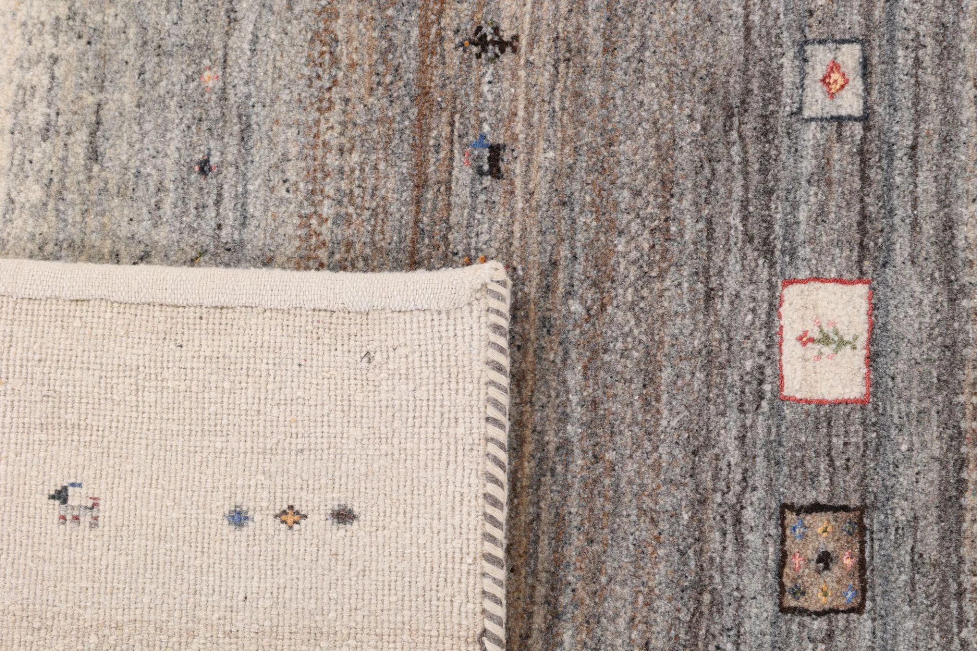 Loribaft Indian Rug 348 × 242 cm in Wool & Silk, hand-knotted - Image 7