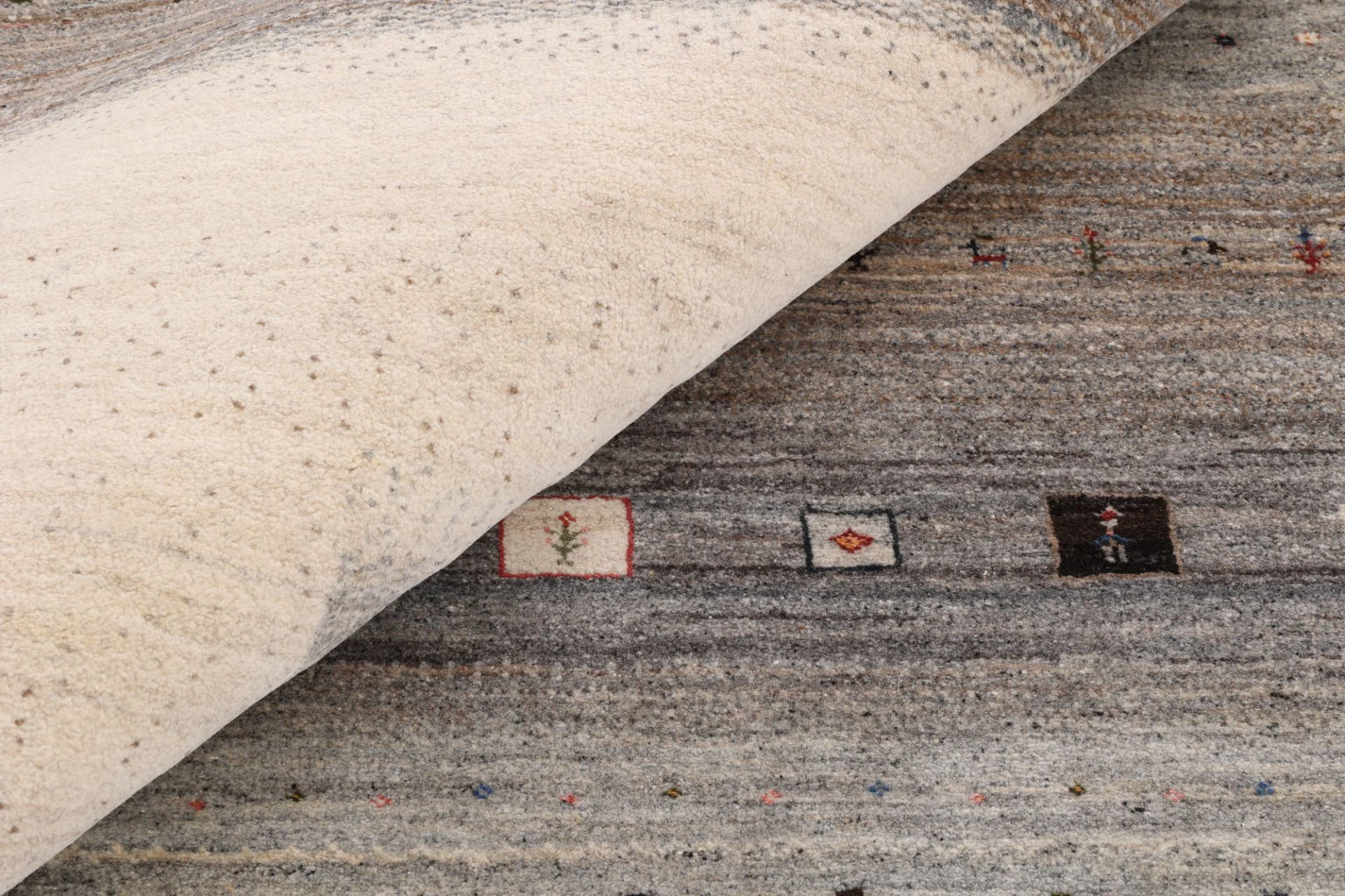 Loribaft Indian Rug 348 × 242 cm in Wool & Silk, hand-knotted - Image 8