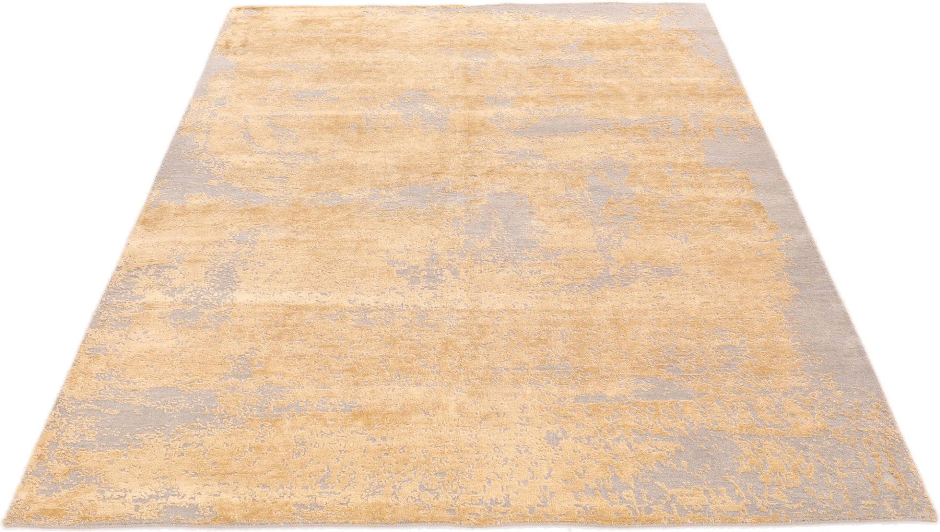 Alternative view of Indian Rug 242 × 178 cm in Wool & Silk, hand-knotted