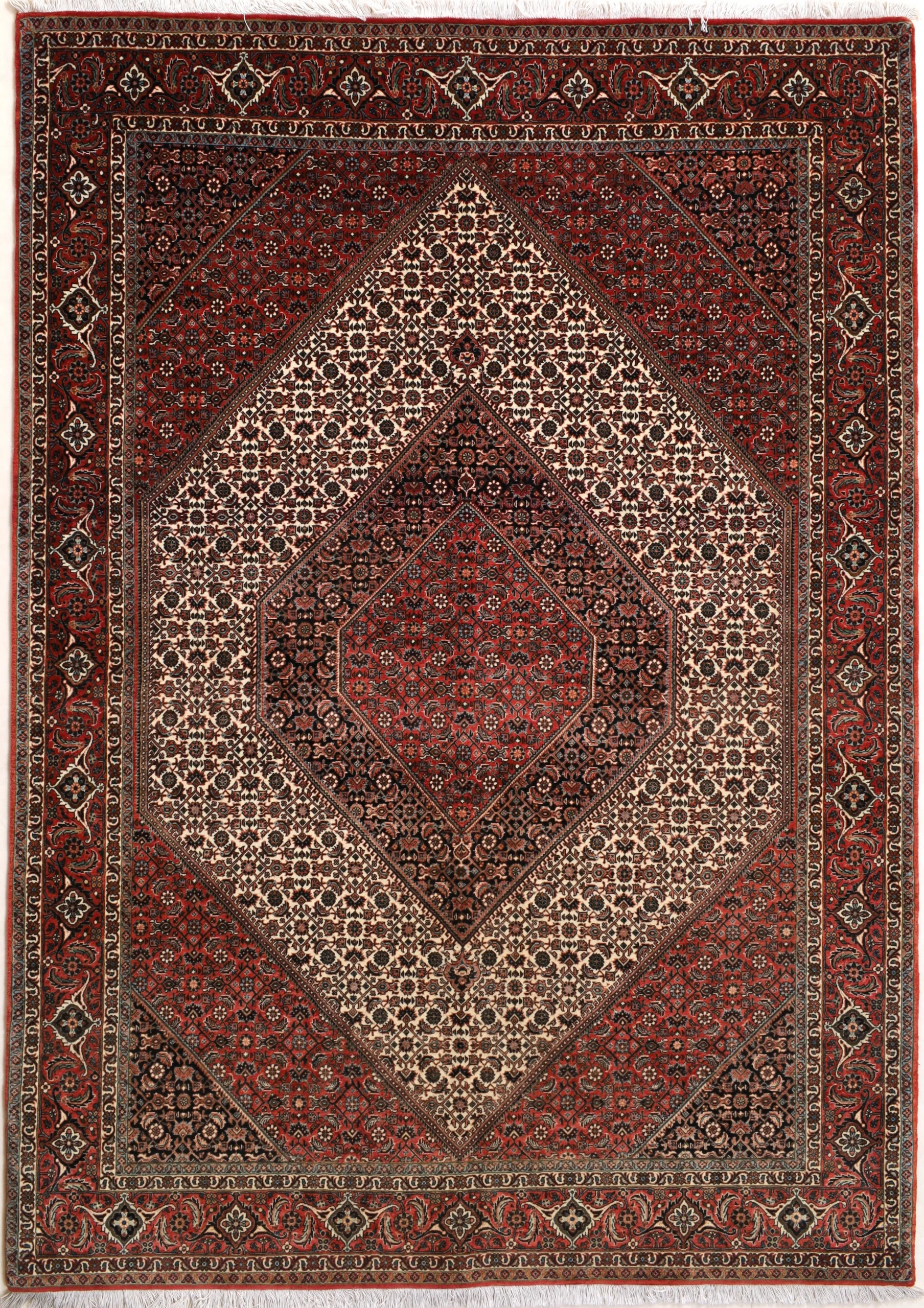 Wool Bijar Persian Rug 237 × 169 cm, hand-knotted