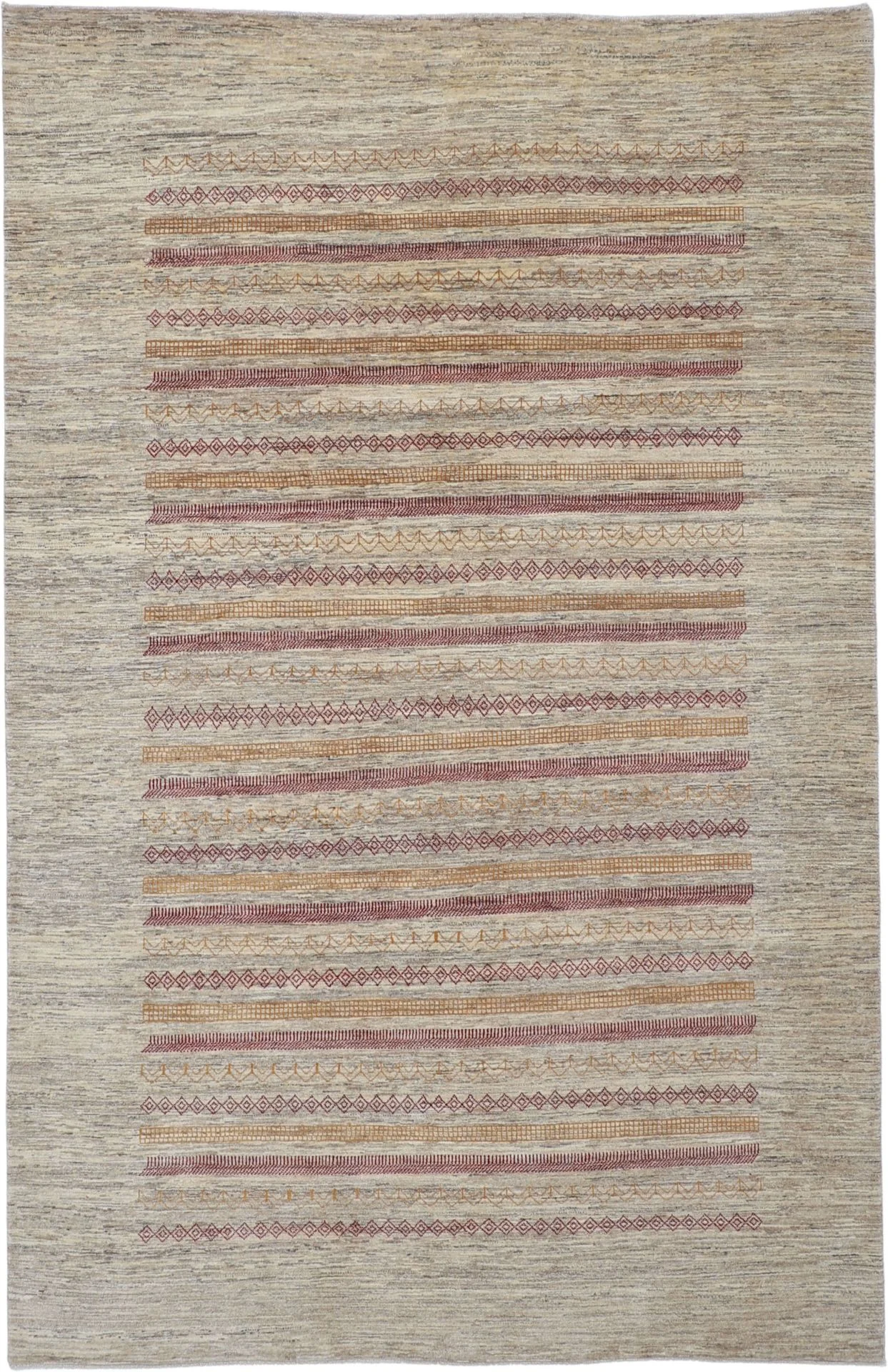 Wool Loribaft Persian Rug 197 × 305 cm, hand-knotted