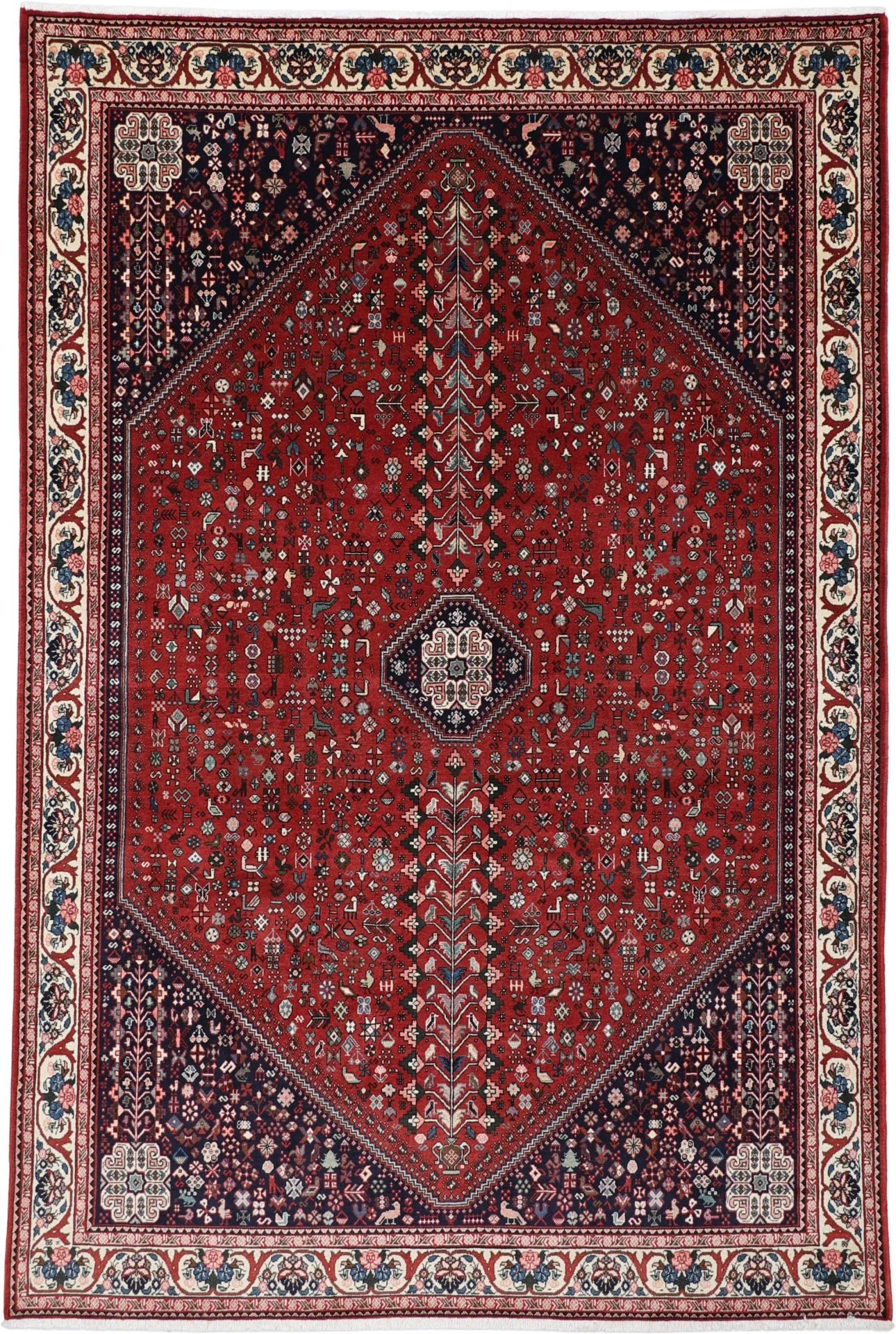 Persian Rug 204 × 305 cm in Wool, hand-knotted
