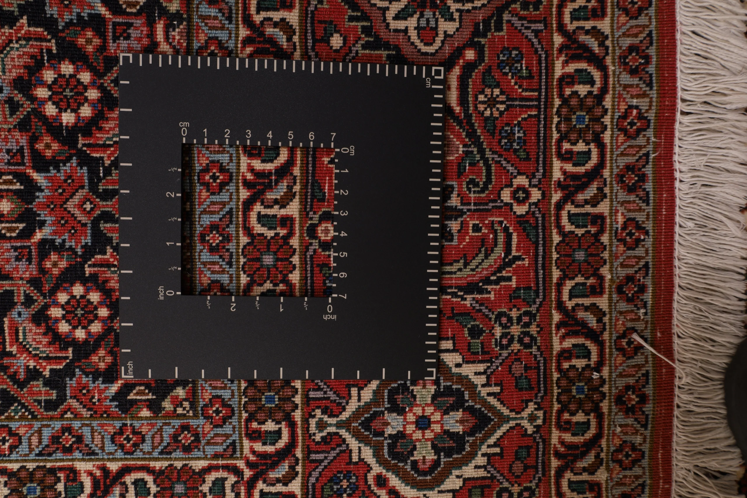 Wool Bijar Persian Rug 237 × 169 cm, hand-knotted - Image 8