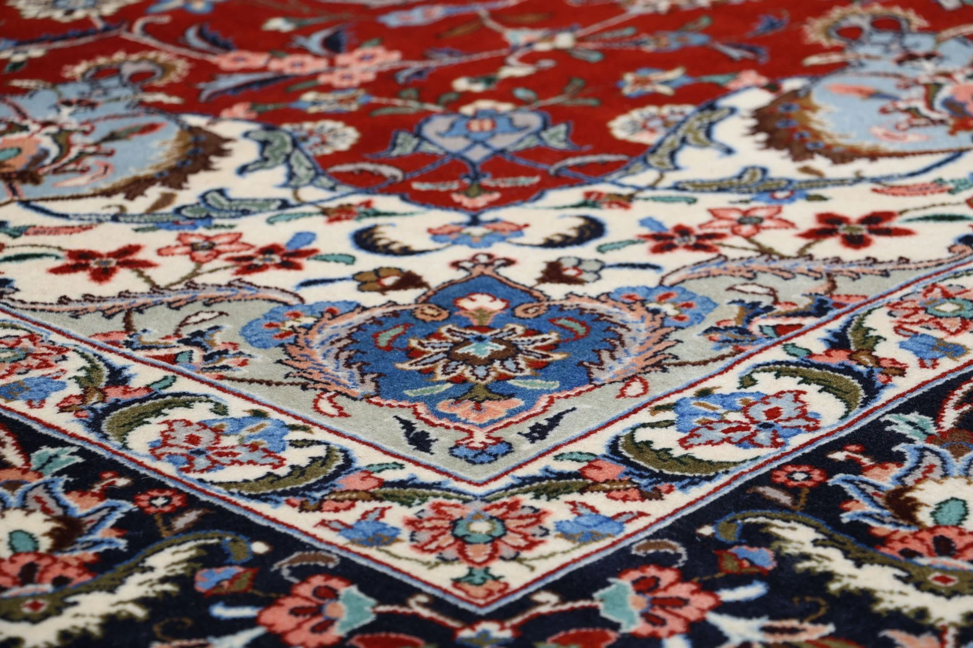Hand-Knotted Kashmar Persian Rug, 248 × 334 cm, Wool - Image 5