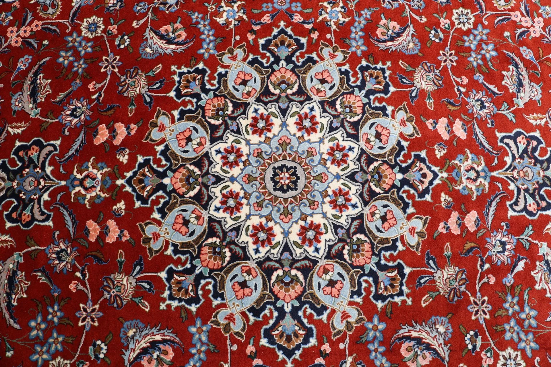 Hand-Knotted Kashmar Persian Rug, 248 × 334 cm, Wool - Image 9