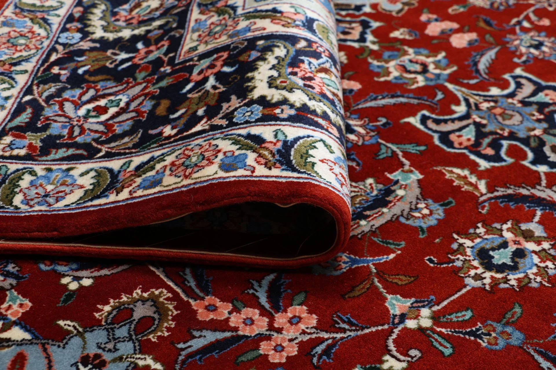 Hand-Knotted Kashmar Persian Rug, 248 × 334 cm, Wool - Image 10