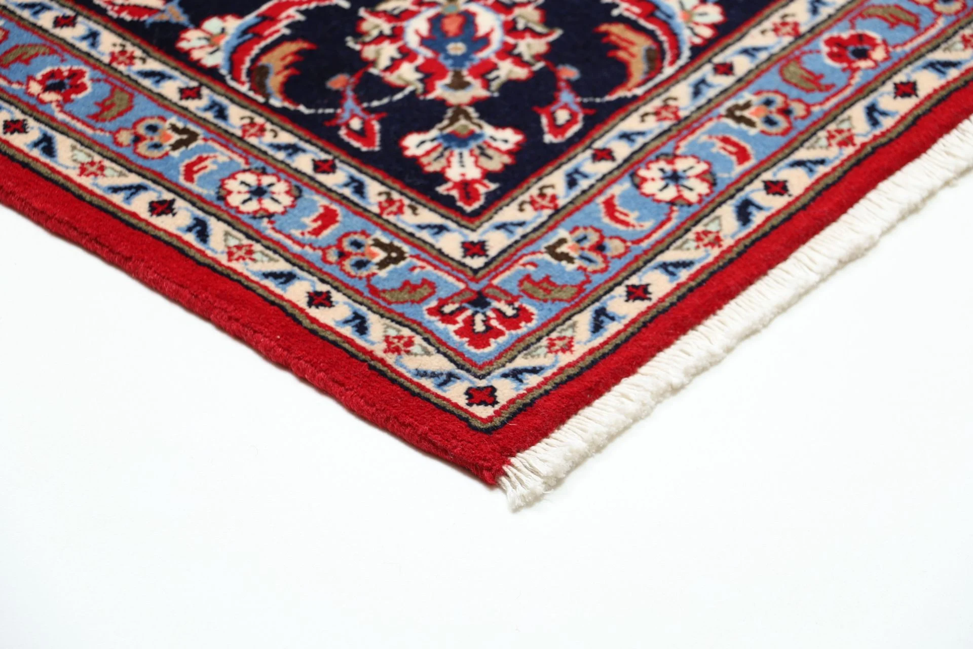 Hand-Knotted Kashan Persian Rug, 192 × 307 cm, Wool - Image 6