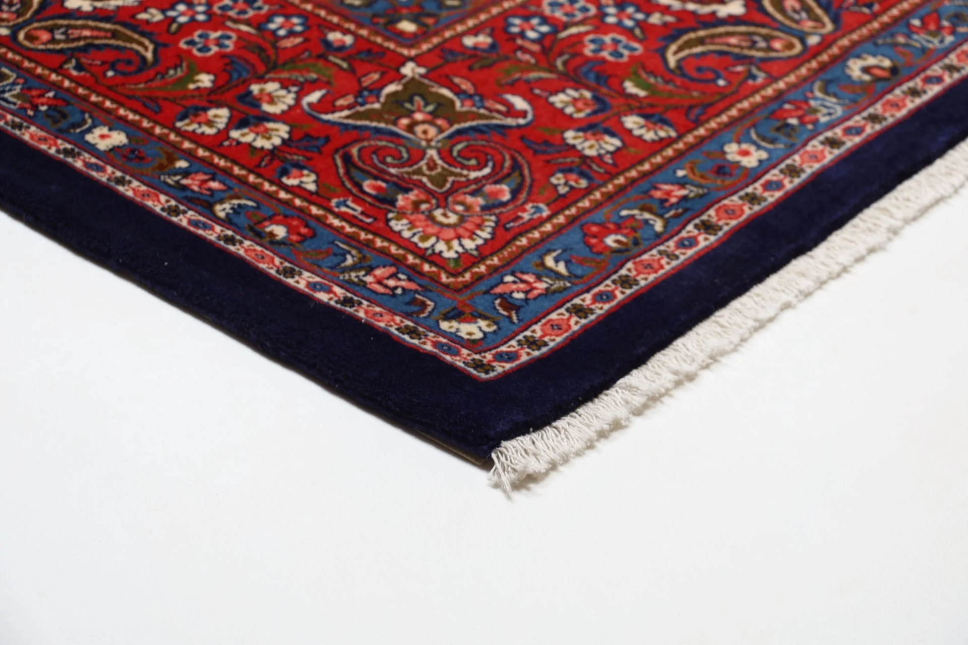 Hand-Knotted Sarouk Persian Rug, 218 × 310 cm, Wool - Image 6
