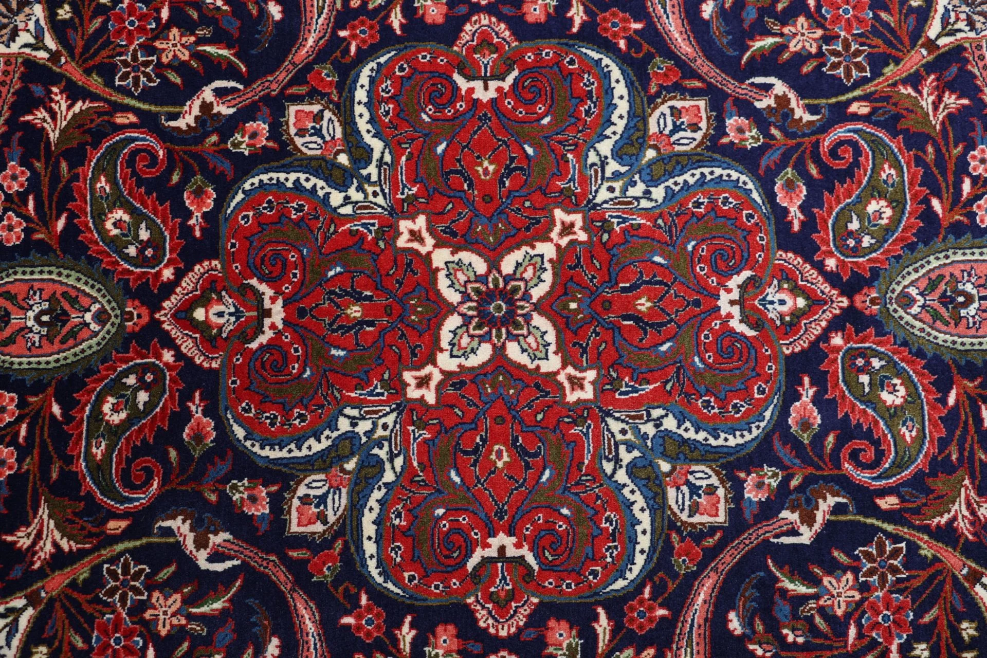 Hand-Knotted Sarouk Persian Rug, 218 × 310 cm, Wool - Image 9
